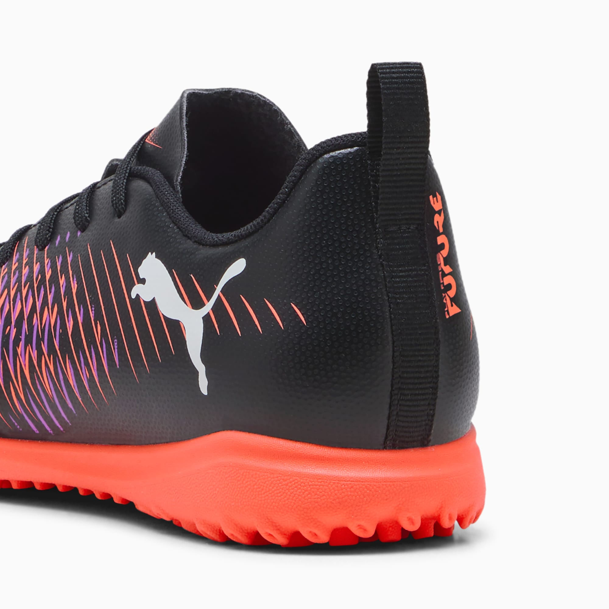 Puma-Future-8-Play-Firm-Ground-Artificial-Ground-Cleat--Youth-PUMA-Black---PUMA-White---Glowing-Red