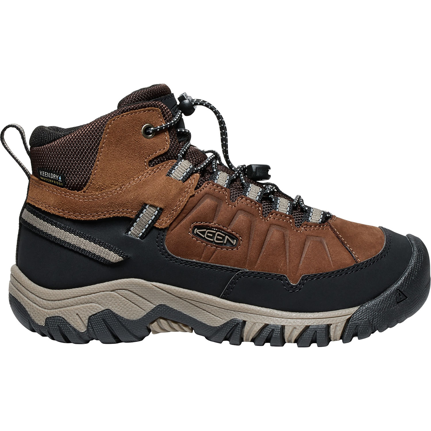 KEEN-Boot-Targhee-IV-Mid-Boot---Youth-Bison---Brindle