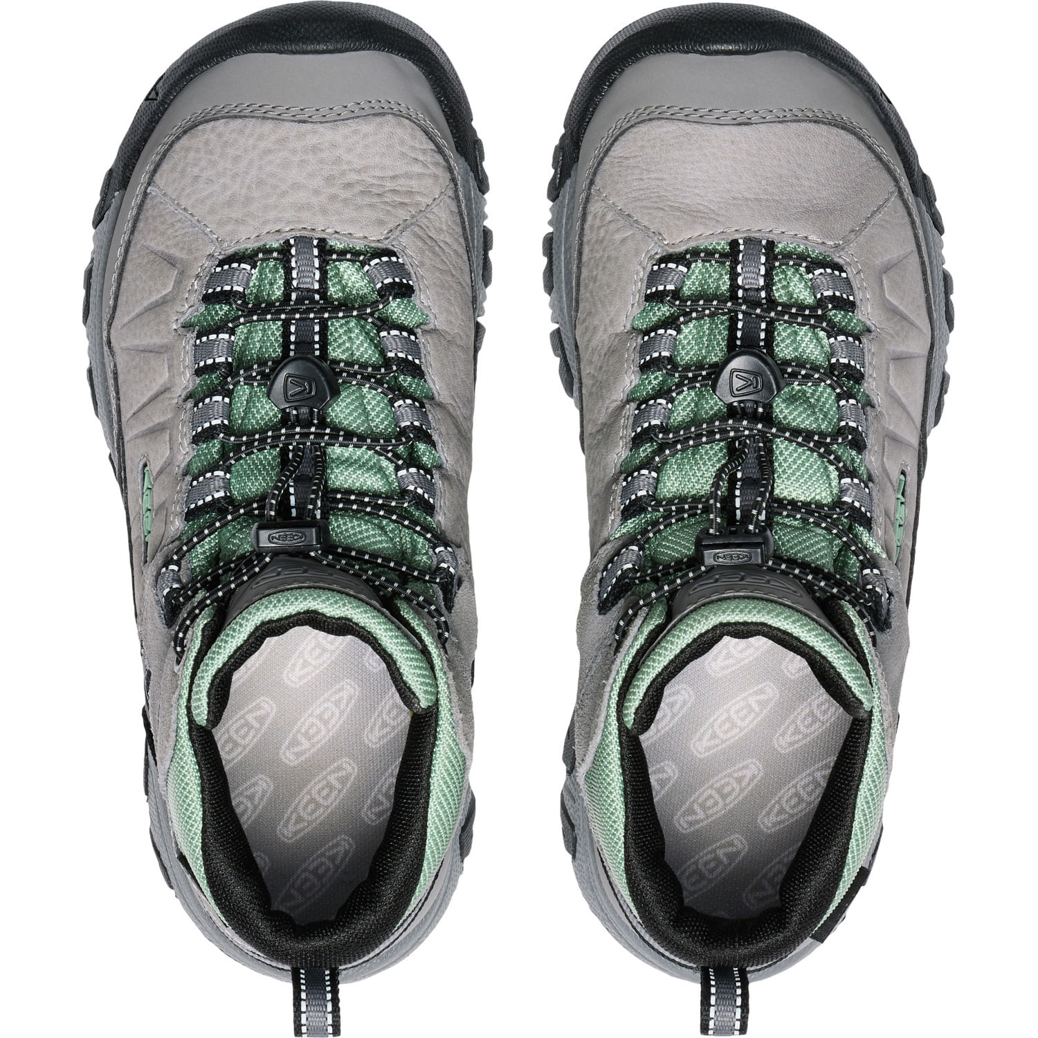 KEEN-Boot-Targhee-IV-Mid-Boot---Youth-Alloy---Granite-Green