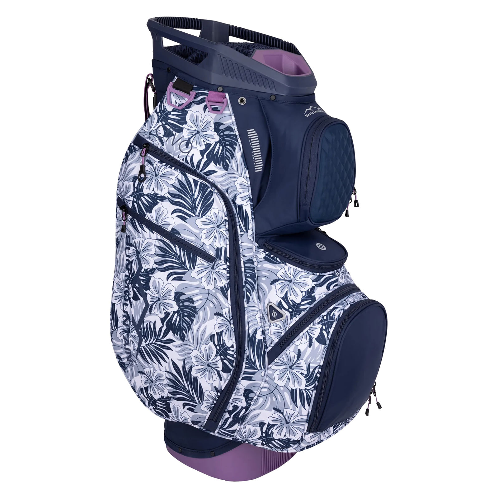 Sun-Mountain-Diva-Cart-Bag---2025-Navy---Navy-Flower