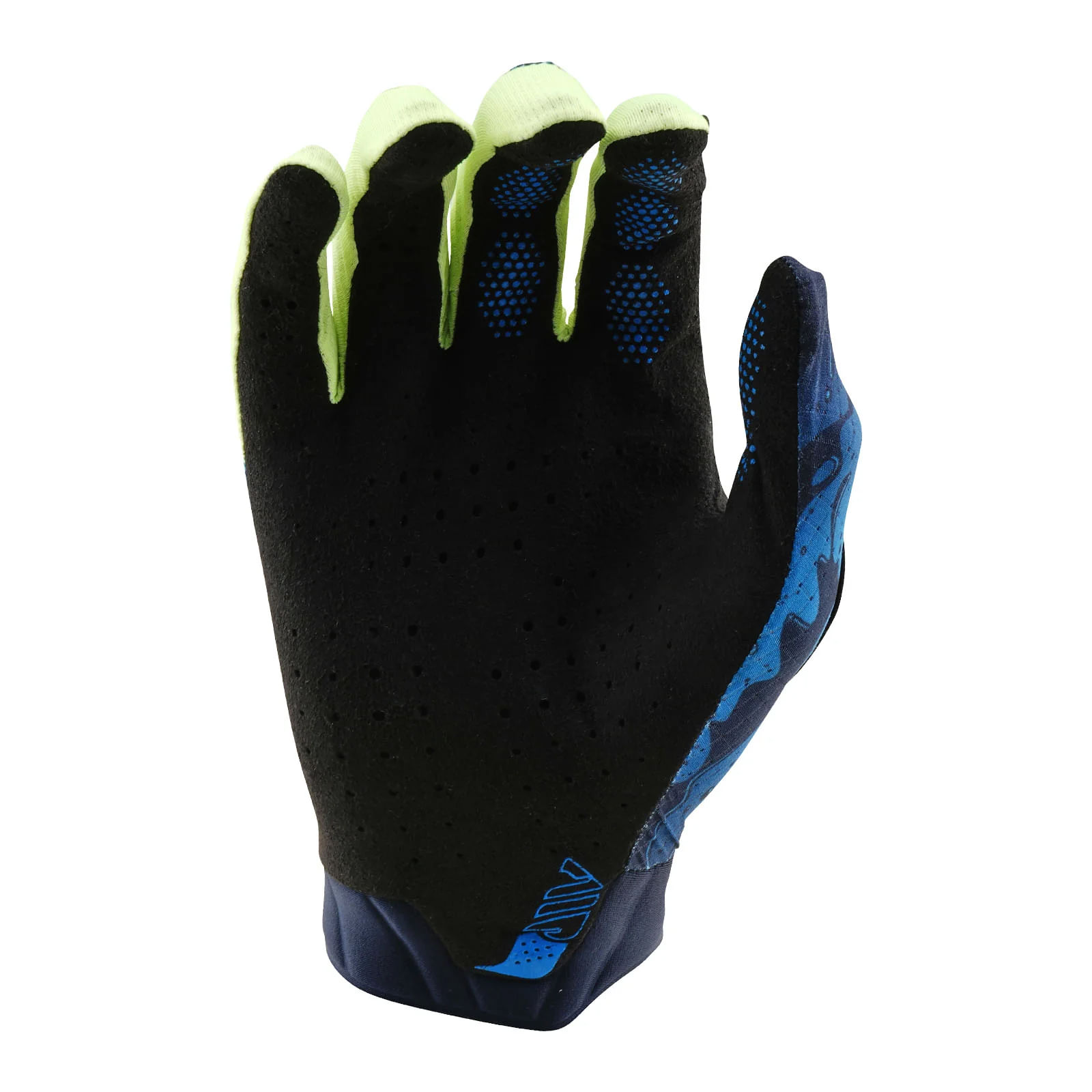 Troy-Lee-Designs-Air-Drop-Glove---Youth--Glo-Yellow---Dark-Navy