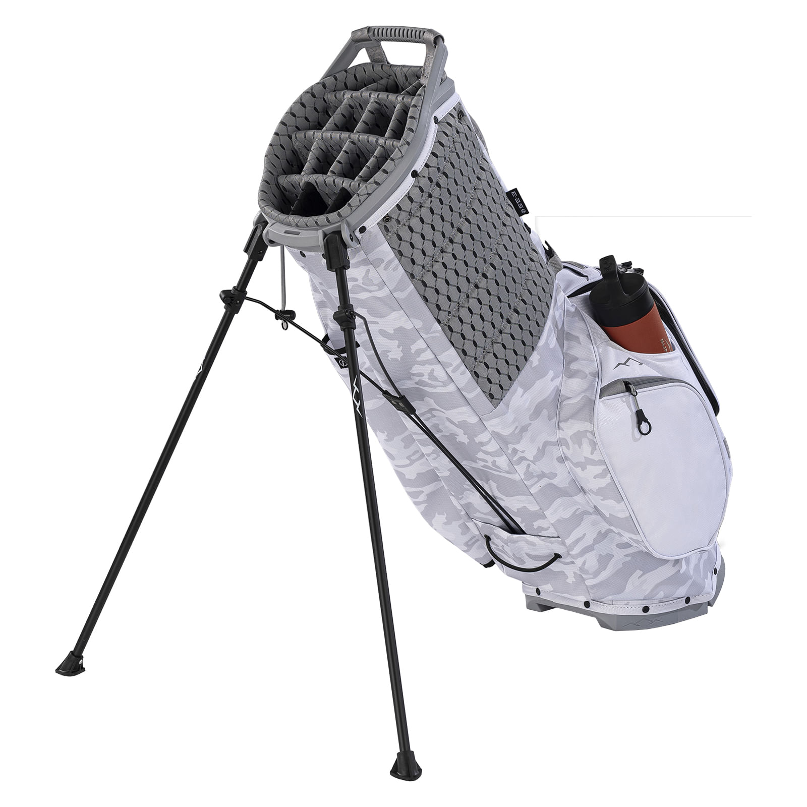 Sun-Mountain-Eclipse-E-3.5-14-Way-Golf-Stand-Bag---2025-Snow-Camo---White