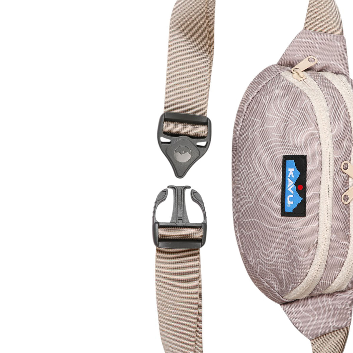 KAVU-Spectator-Fanny-Pack-Taupe-Topo