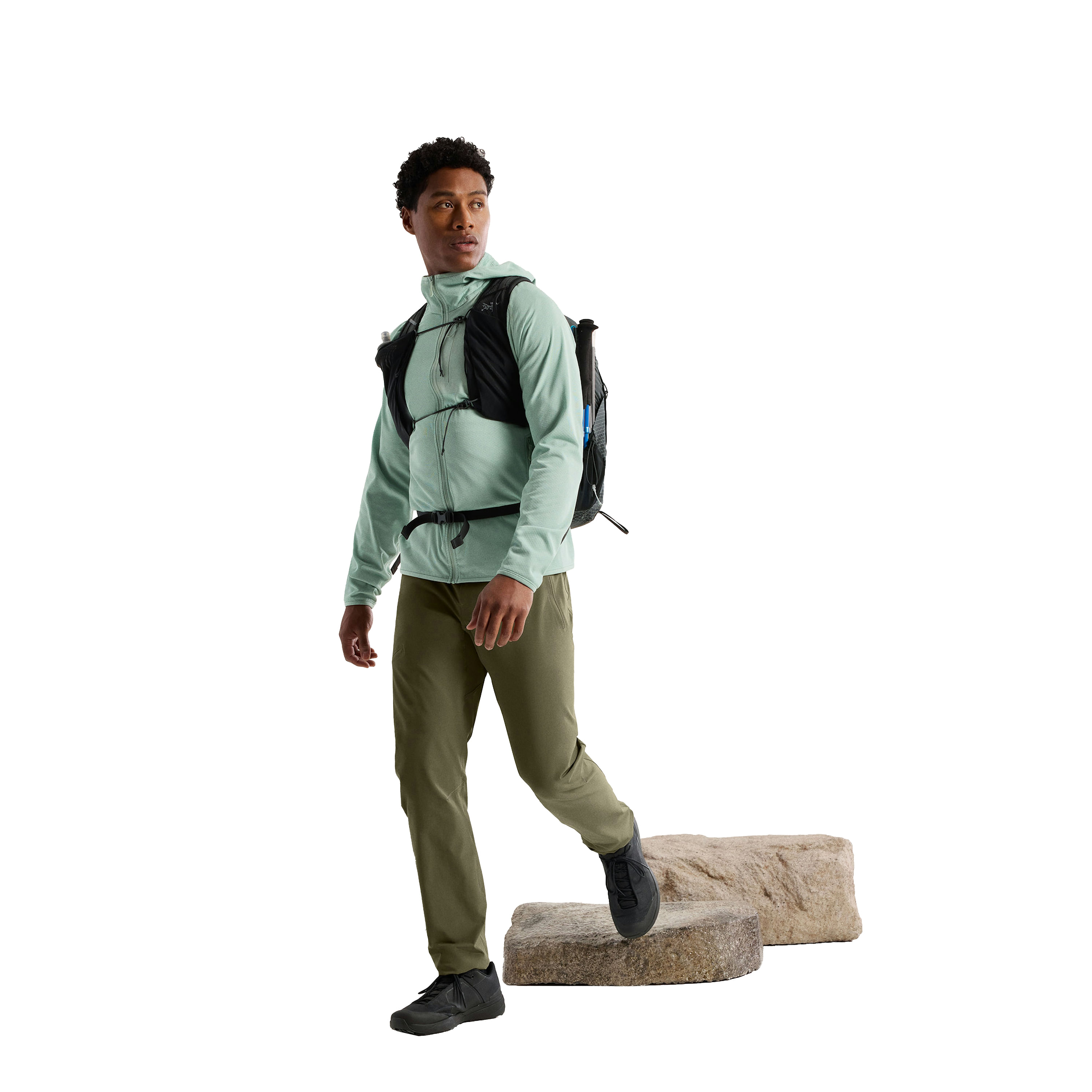 Arc-teryx-Delta-Hoodie---Men-s-Stone-Green