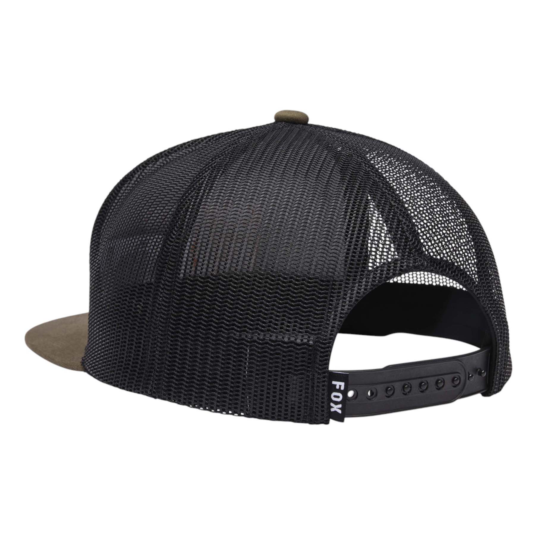 Fox-Racing-Winged-Trucker-Hat-Military-Green
