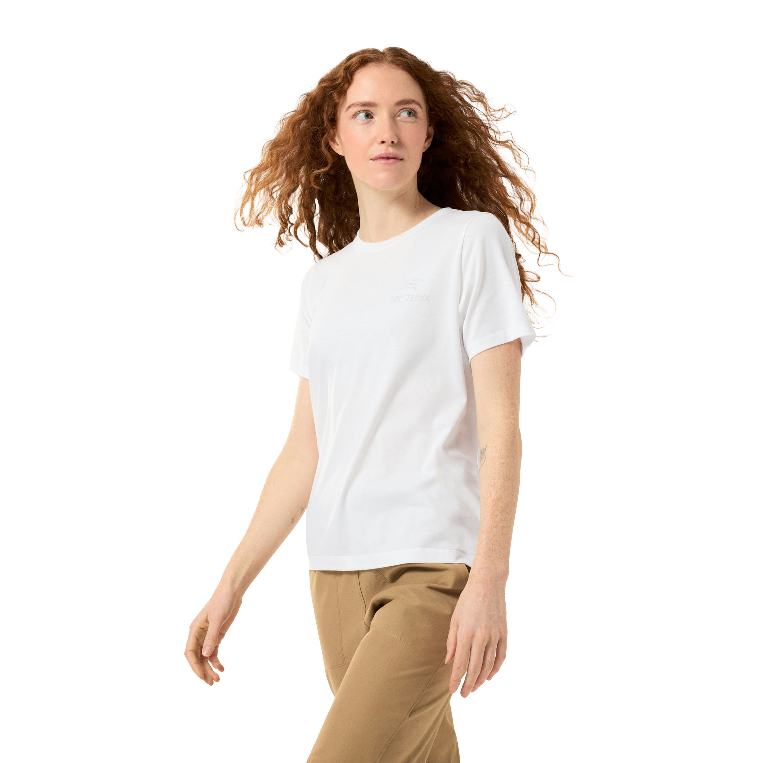 Arc'teryx Kragg SL Cotton Emblem Short Sleeve Crew - Women's