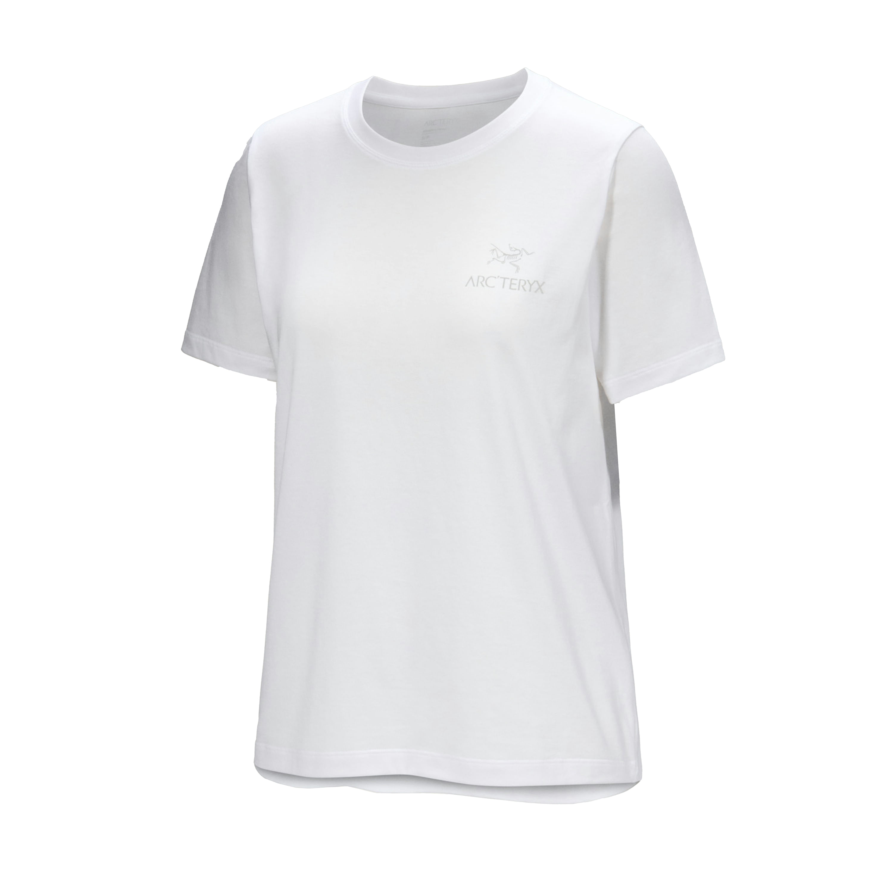 Arc-teryx-Kragg-SL-Cotton-Emblem-Short-Sleeve-Crew---Women-s-White-Light