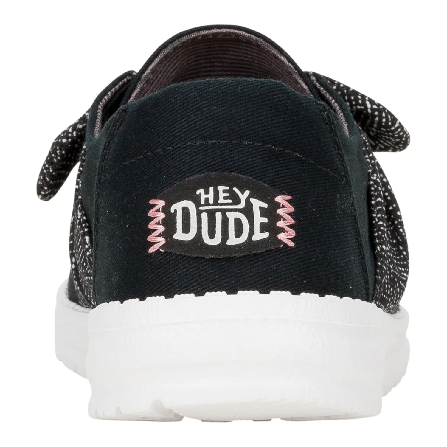 Hey-Dude-Wendy-Bow-Essentials-Shoe---Youth-Black