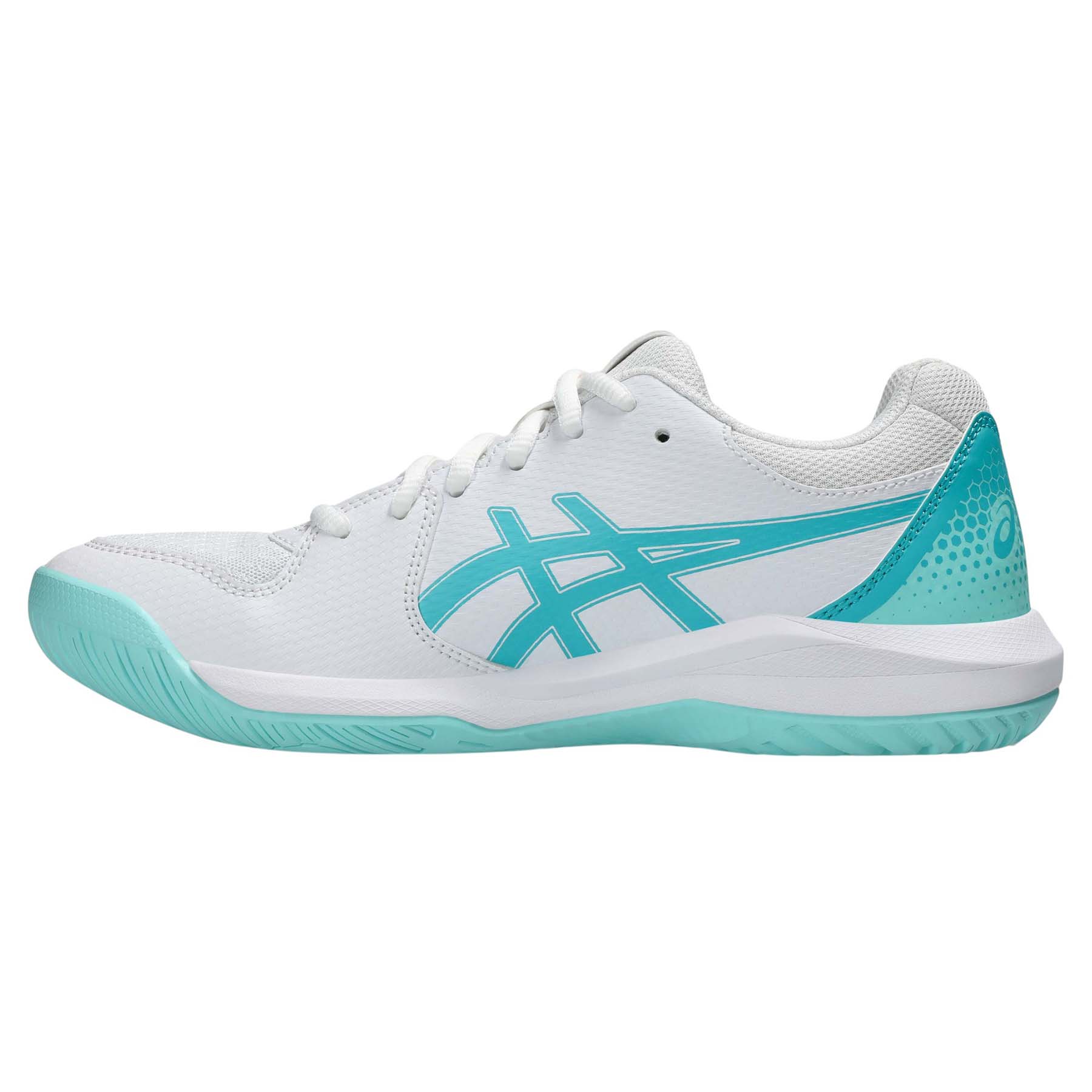 Asics-Gel-Dedicate-8-Pickleball-Shoe---Women-s-White---Energy-Aqua