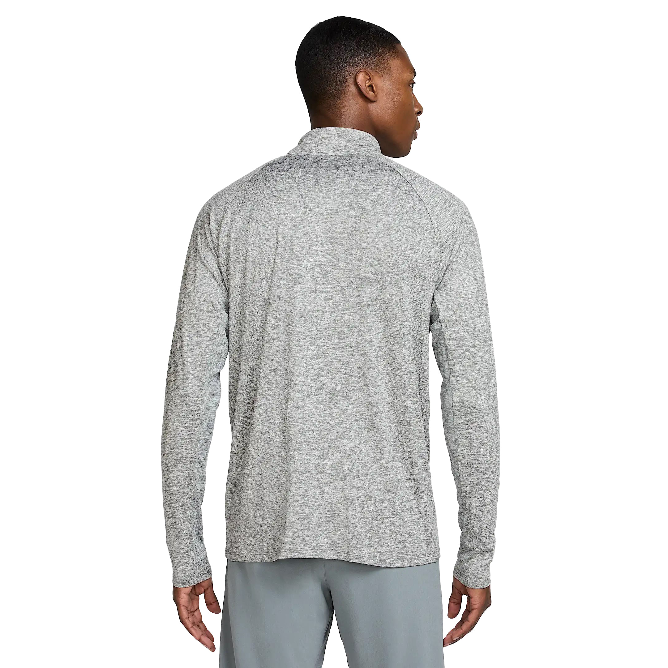 nike grey quarter zip mens