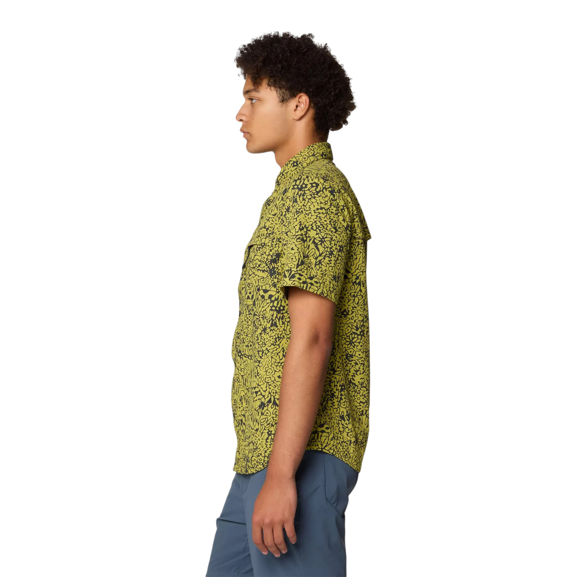 Mountain-Hardwear-Stryder-Short-Sleeve-Shirt---Men-s-Moon-Moss-Forager-Print
