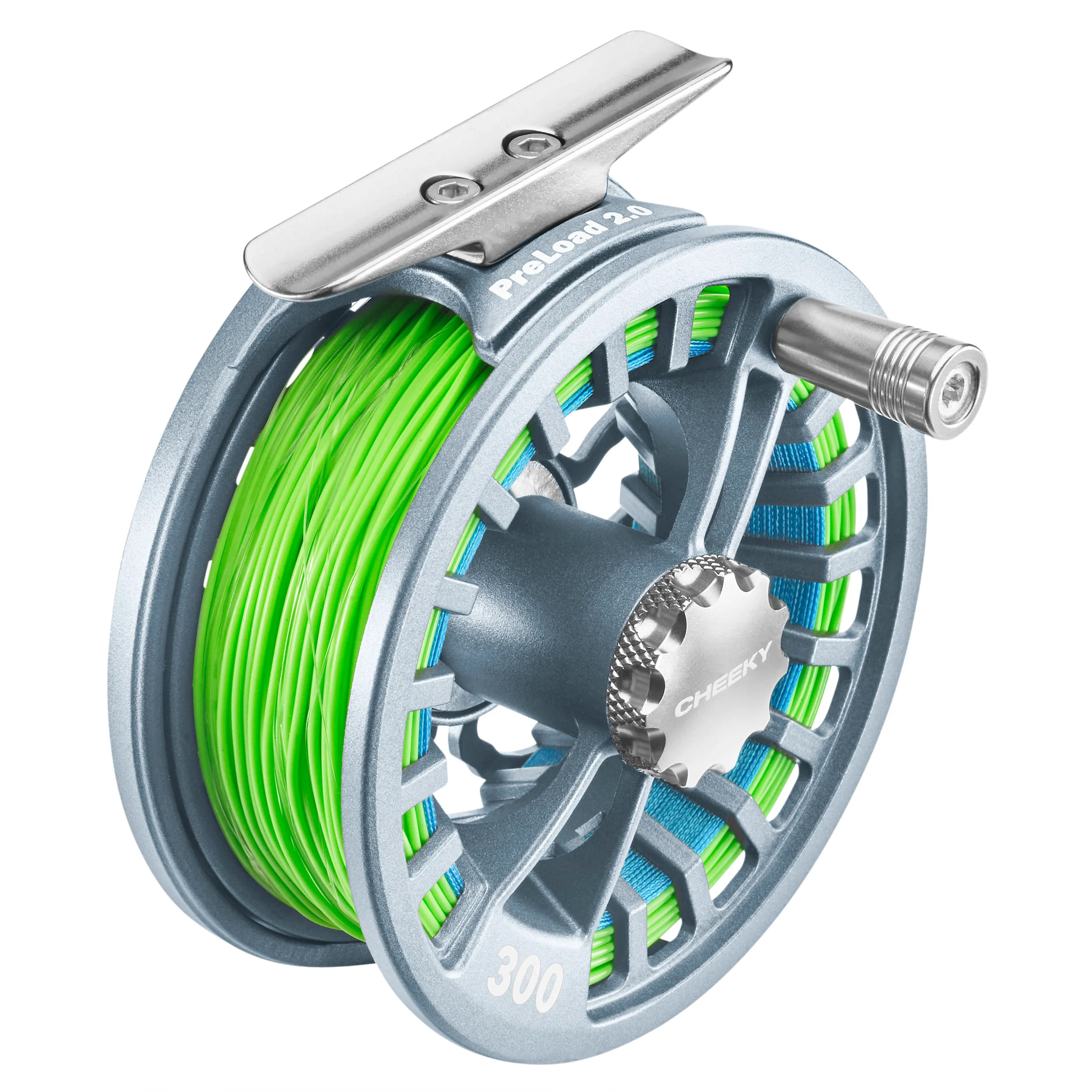 Cheeky-PreLoad-2.0-Fly-Reel-Lunar