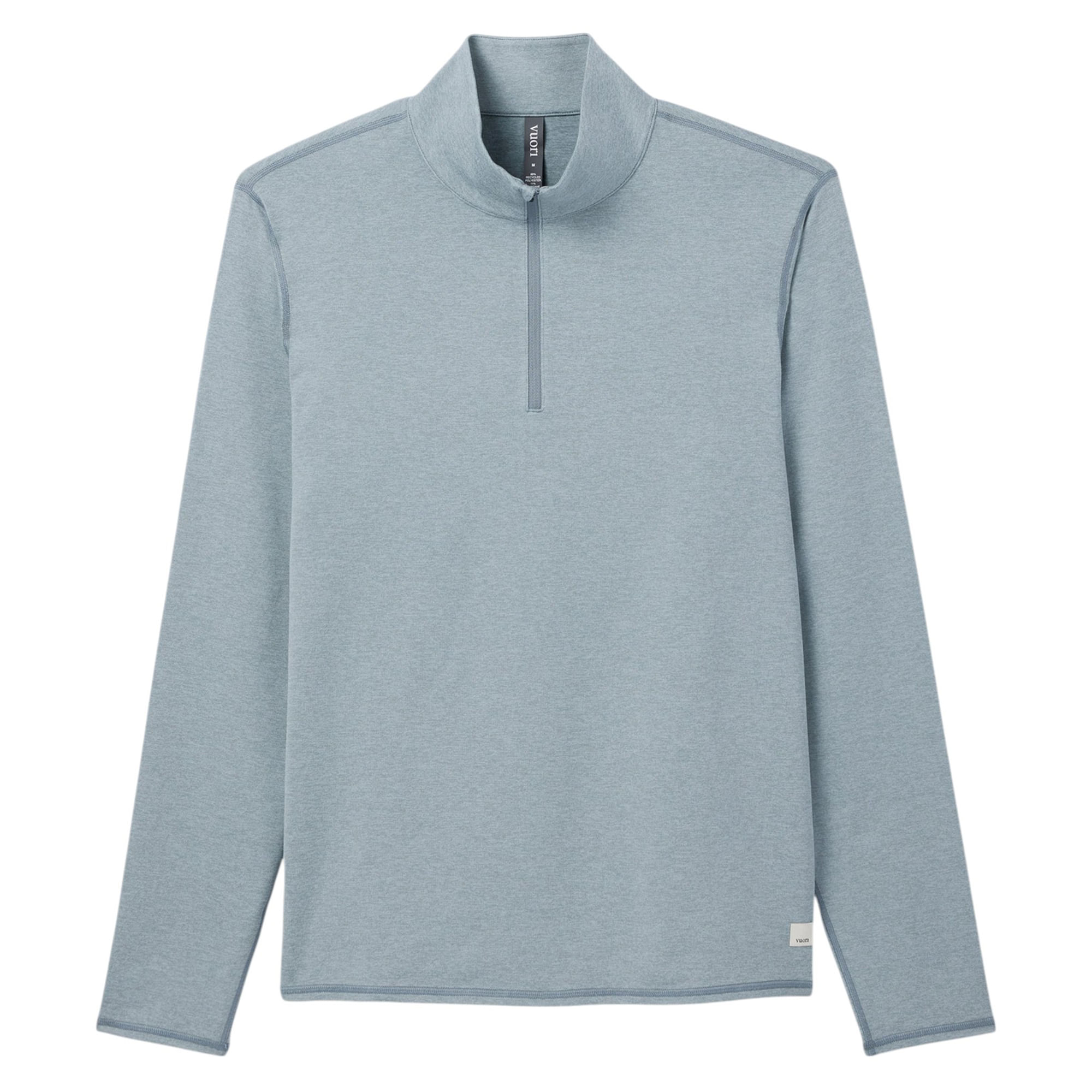 Vuori-Ponto-1-2-Zip-Mock-Neck-Dusty-Blue-Heather