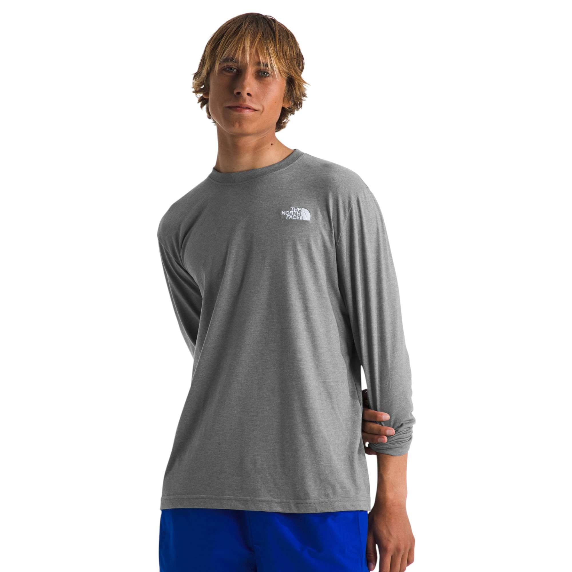 海外【THE NORTH FACE】 Evolution Mens Long Sleeve Tee The North Face Men's Evolution Long-Sleeve Logo T-Shirt - Macy's