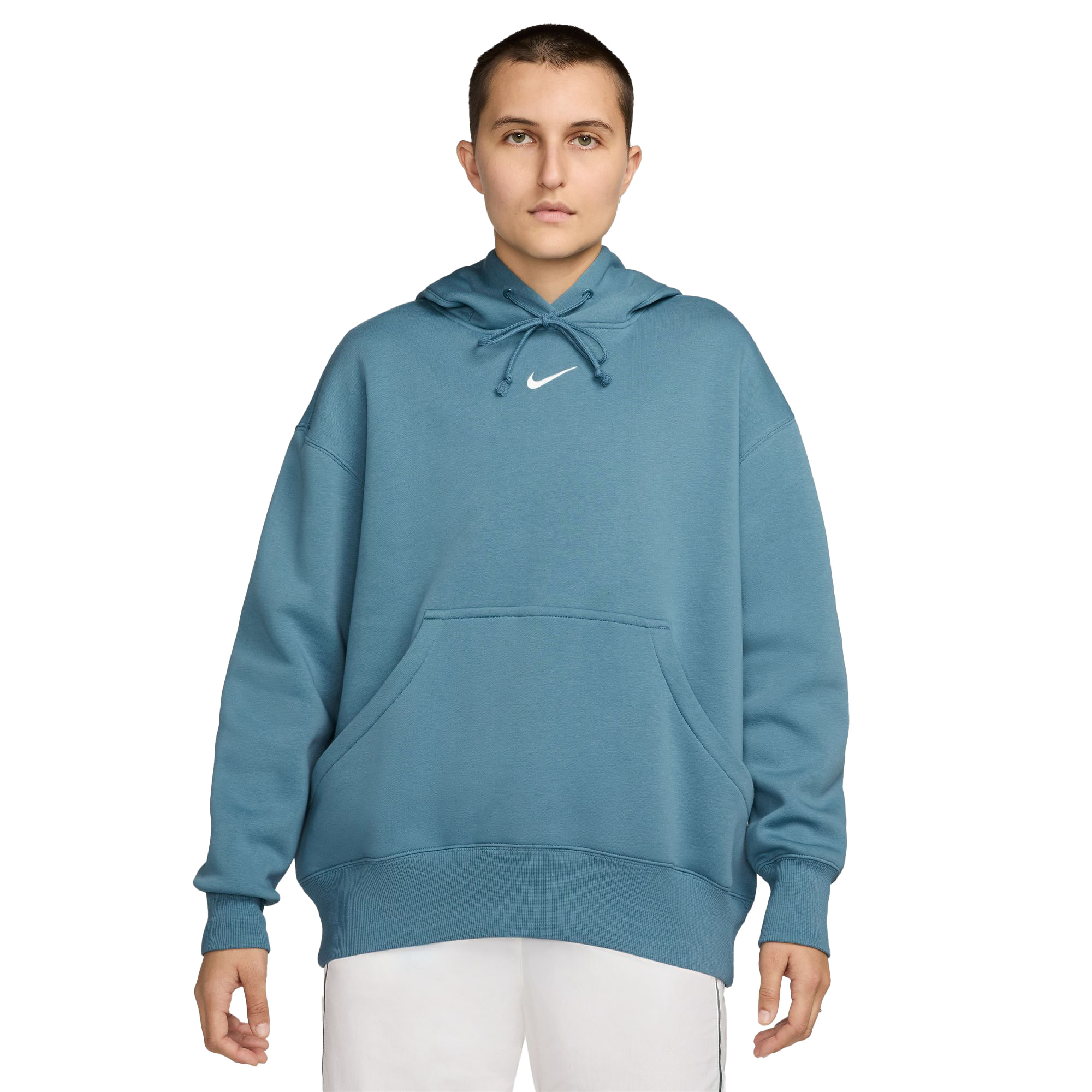 Nike-Sportswear-Phoenix-Fleece-Oversized-Pullover-Hoodie---Women-s-Smokey-Blue---Sail