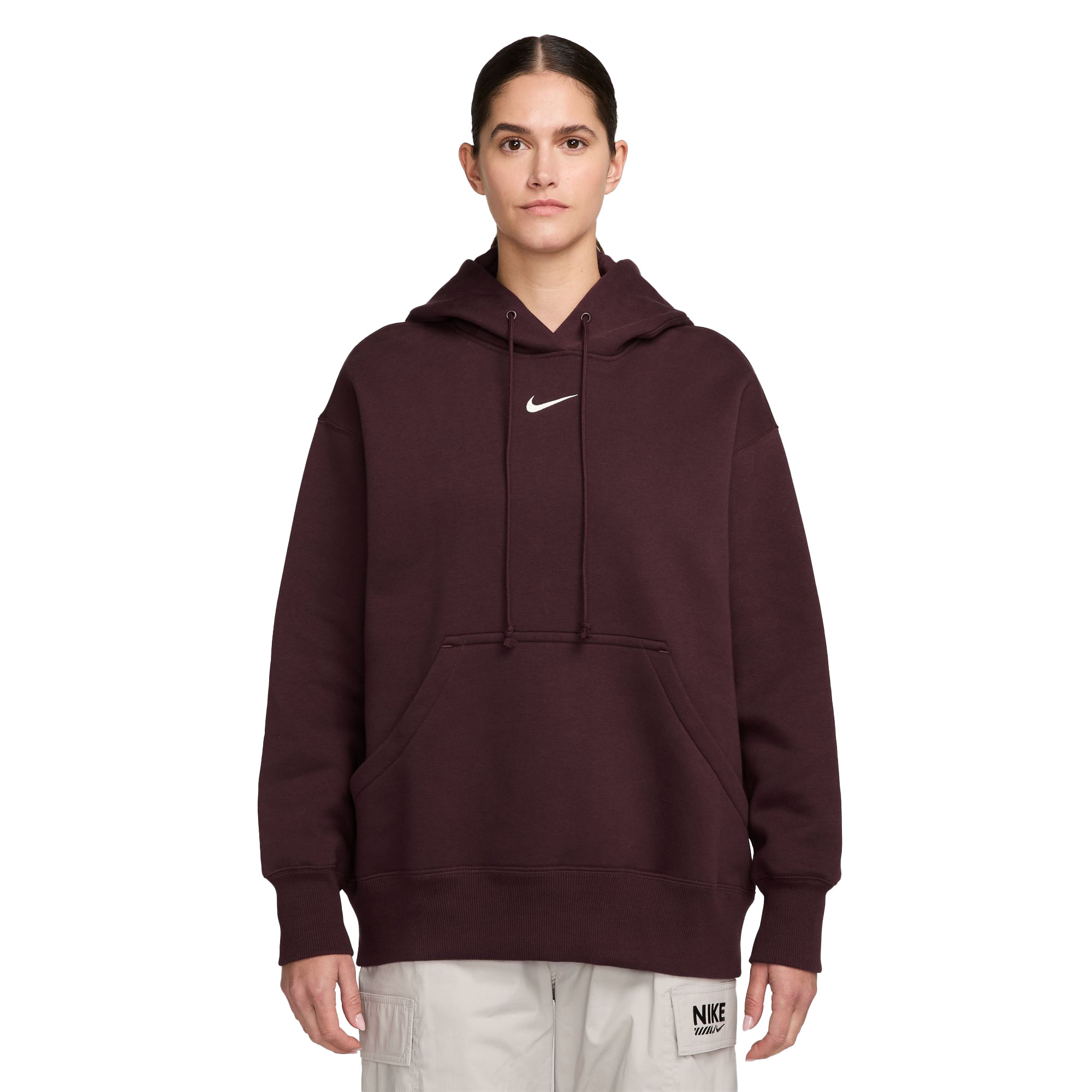 Nike-Sportswear-Phoenix-Fleece-Oversized-Pullover-Hoodie---Women-s-Burgundy-Crush---Sail