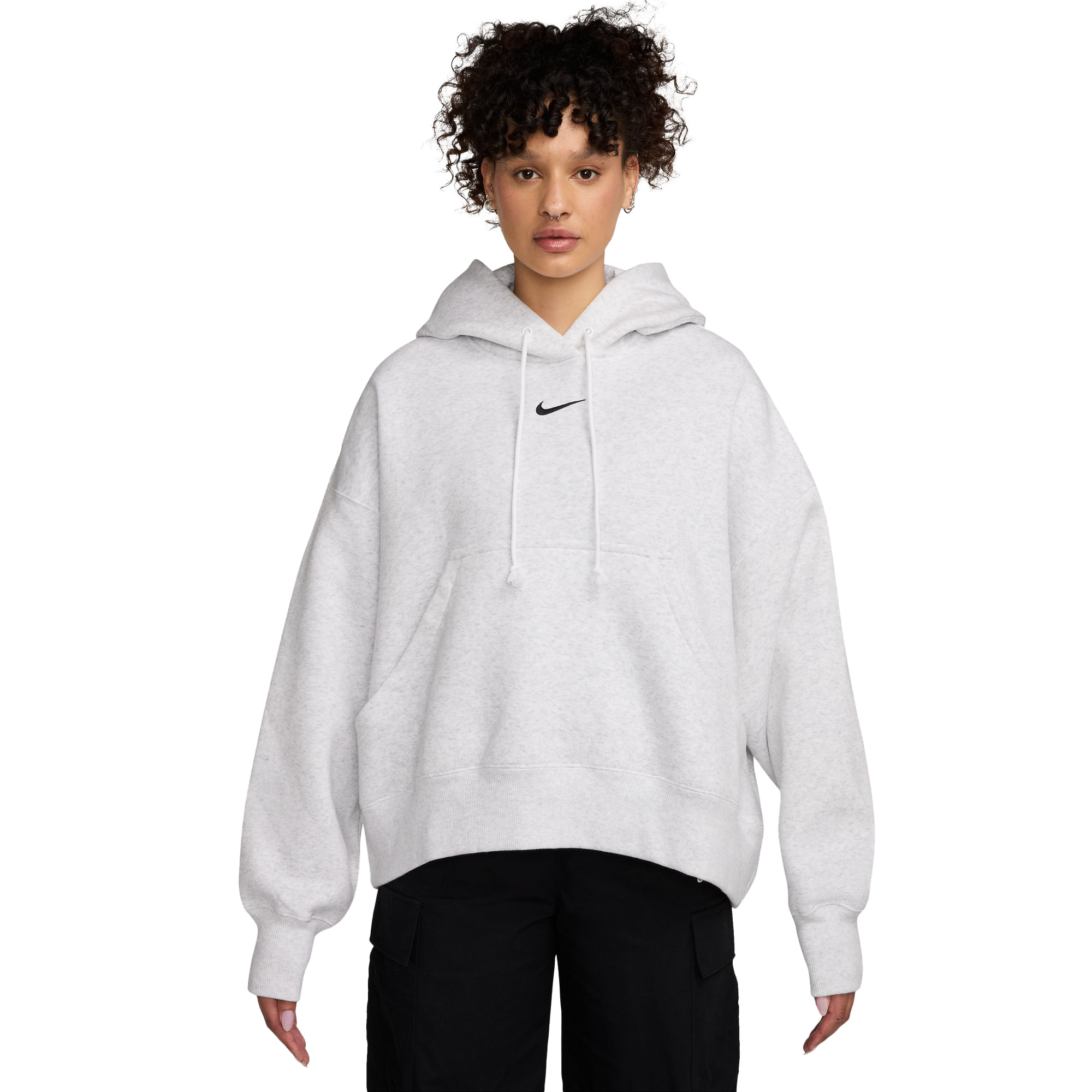 Nike-Sportswear-Phoenix-Fleece-Over-Oversized-Pullover-Hoodie---Women-s-Birch-Heather---Black
