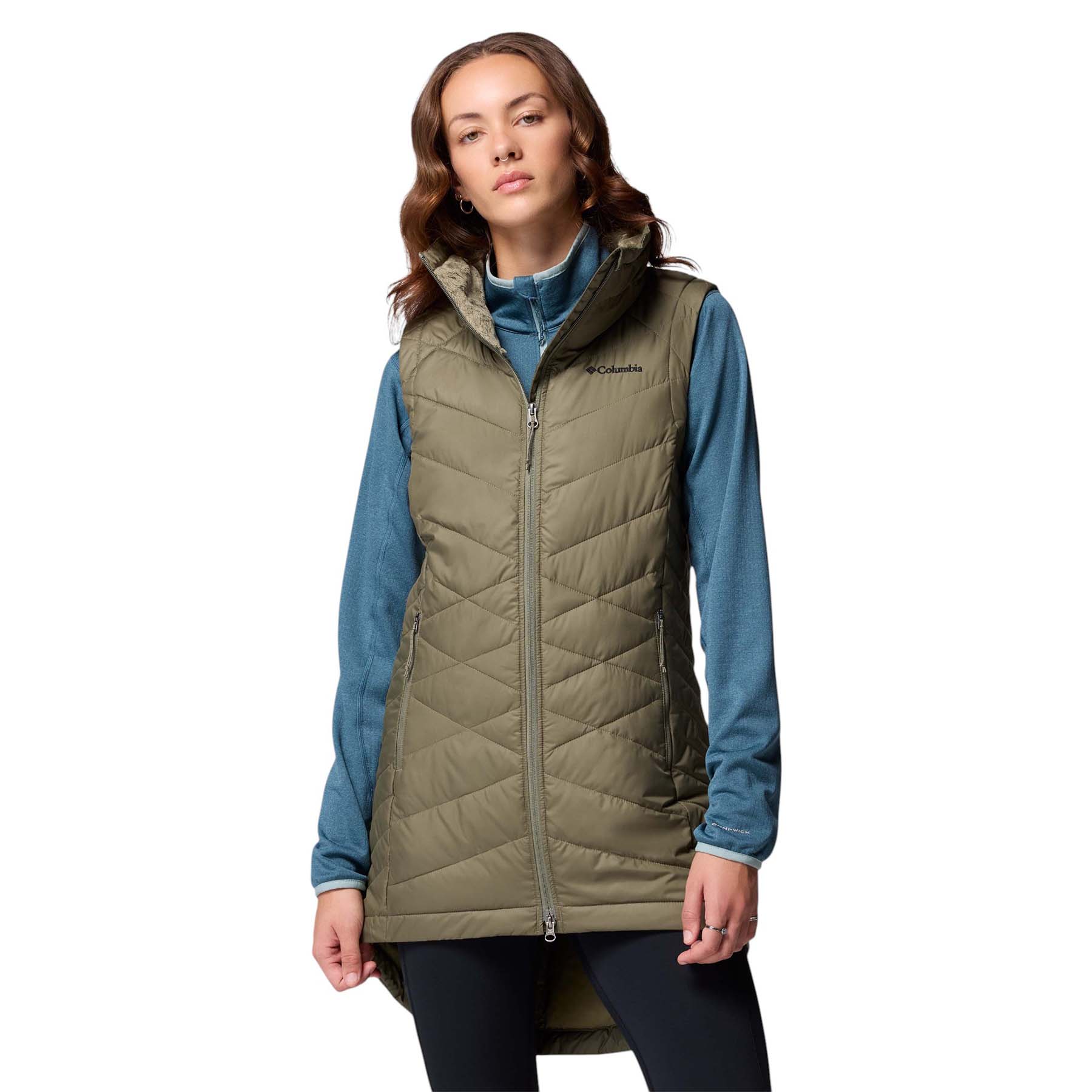 Columbia-Heavenly-II-Long-Vest---Women-s-Stone-Green
