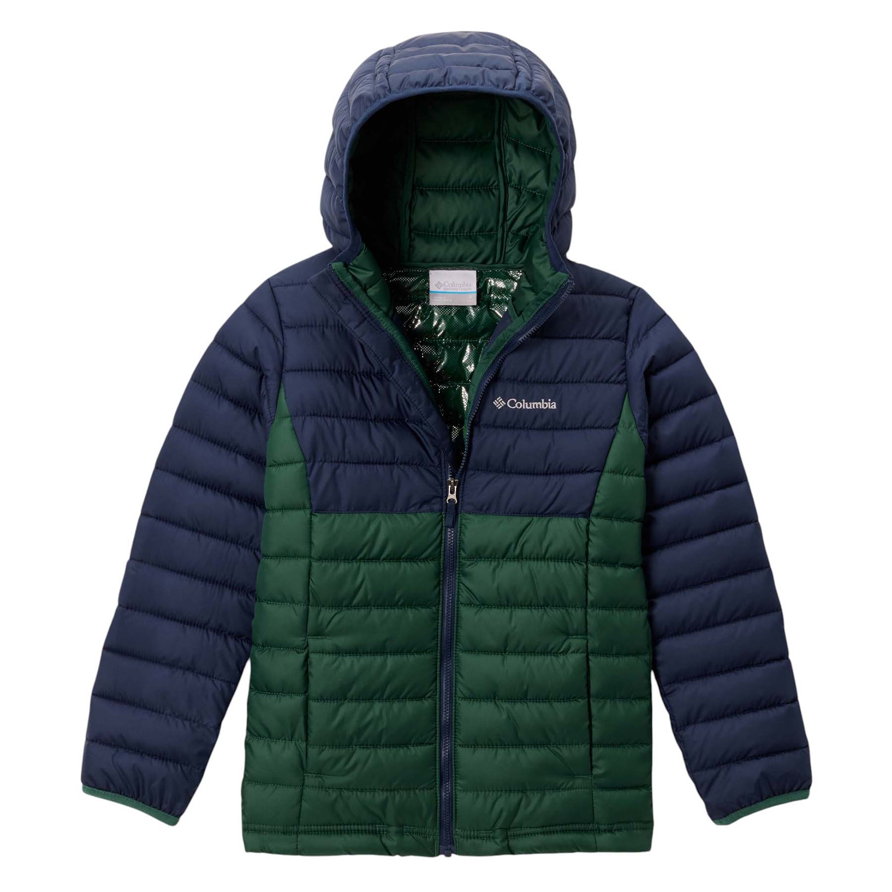 Columbia Powder Lite II Hooded Jacket - Boys' - Als.com