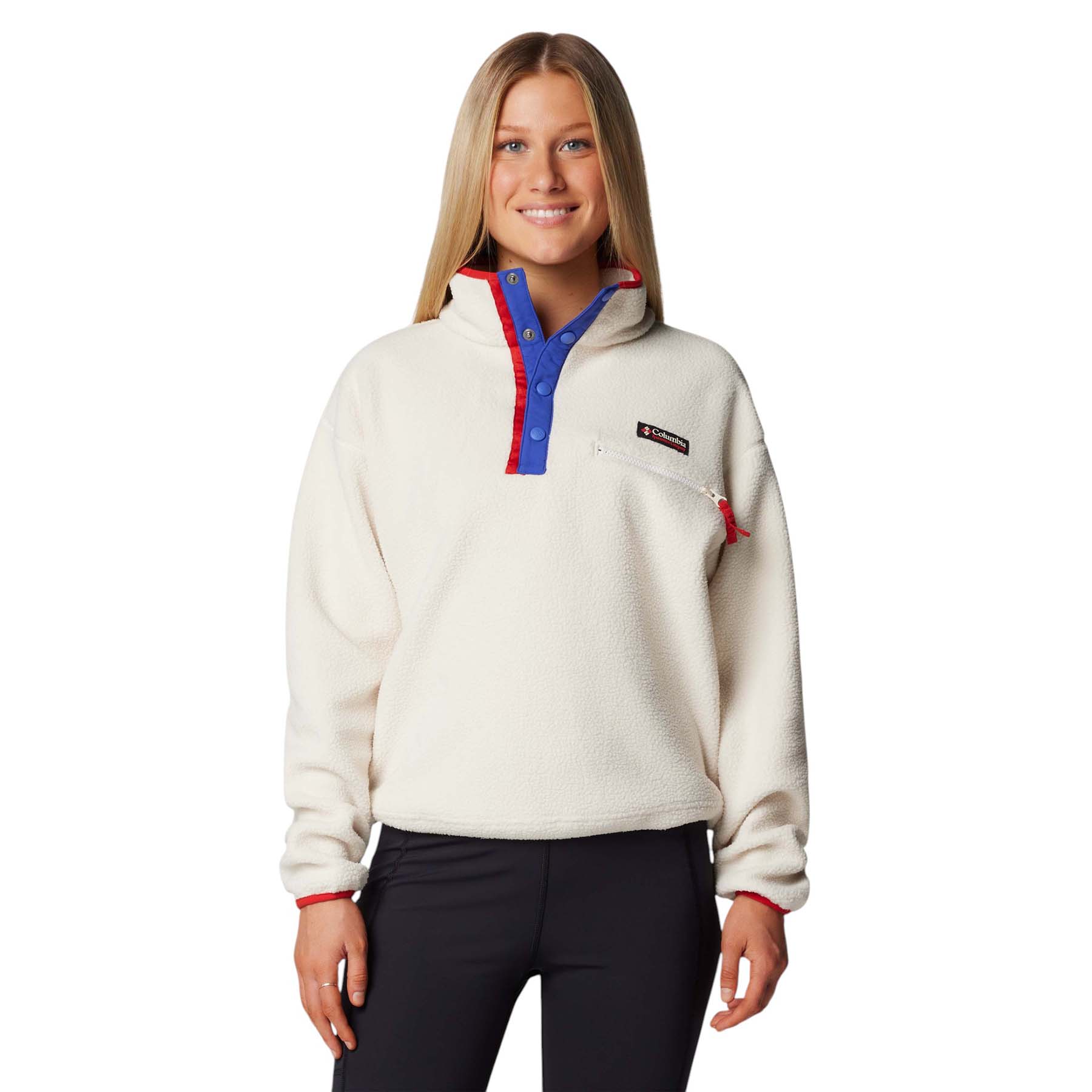 Columbia-Helvetia-Ii-Crop-Half-Fleece---Women-s-Chalk