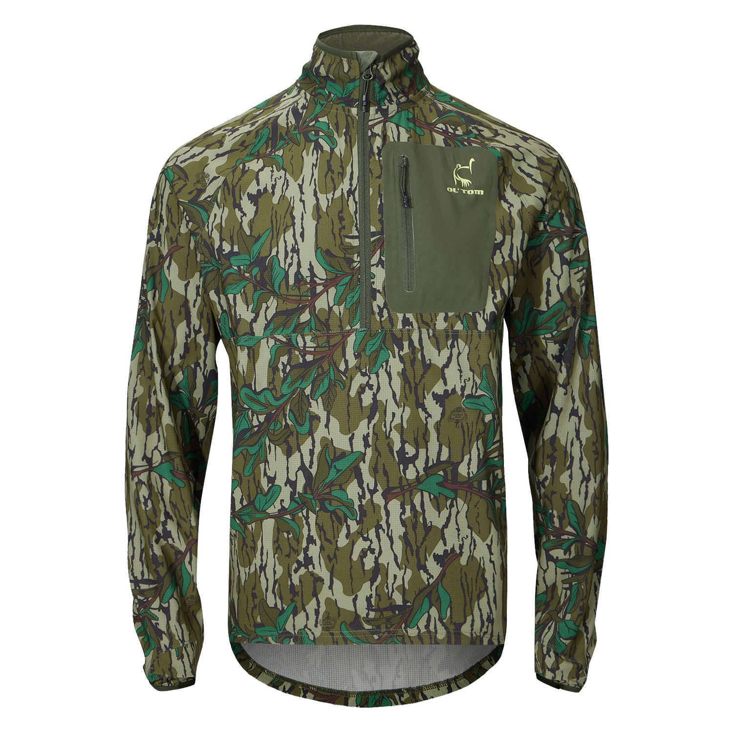 Drake-Waterfowl-SWT-Half-Zip-Pullover---Men-s-Greenleaf