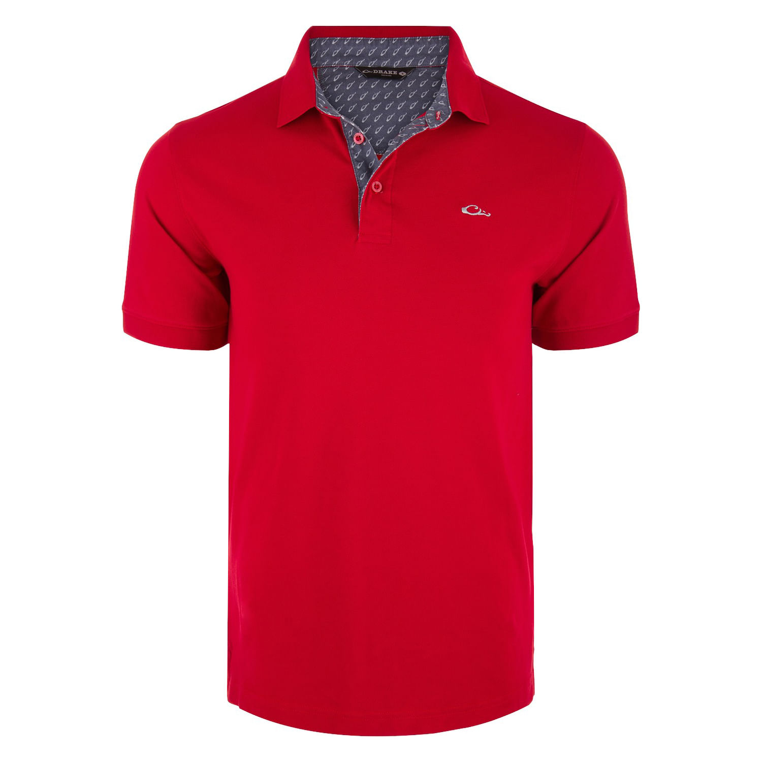 Drake-Waterfowl-Pique-Logo-Polo---Men-s-Chili-Pepper-Red