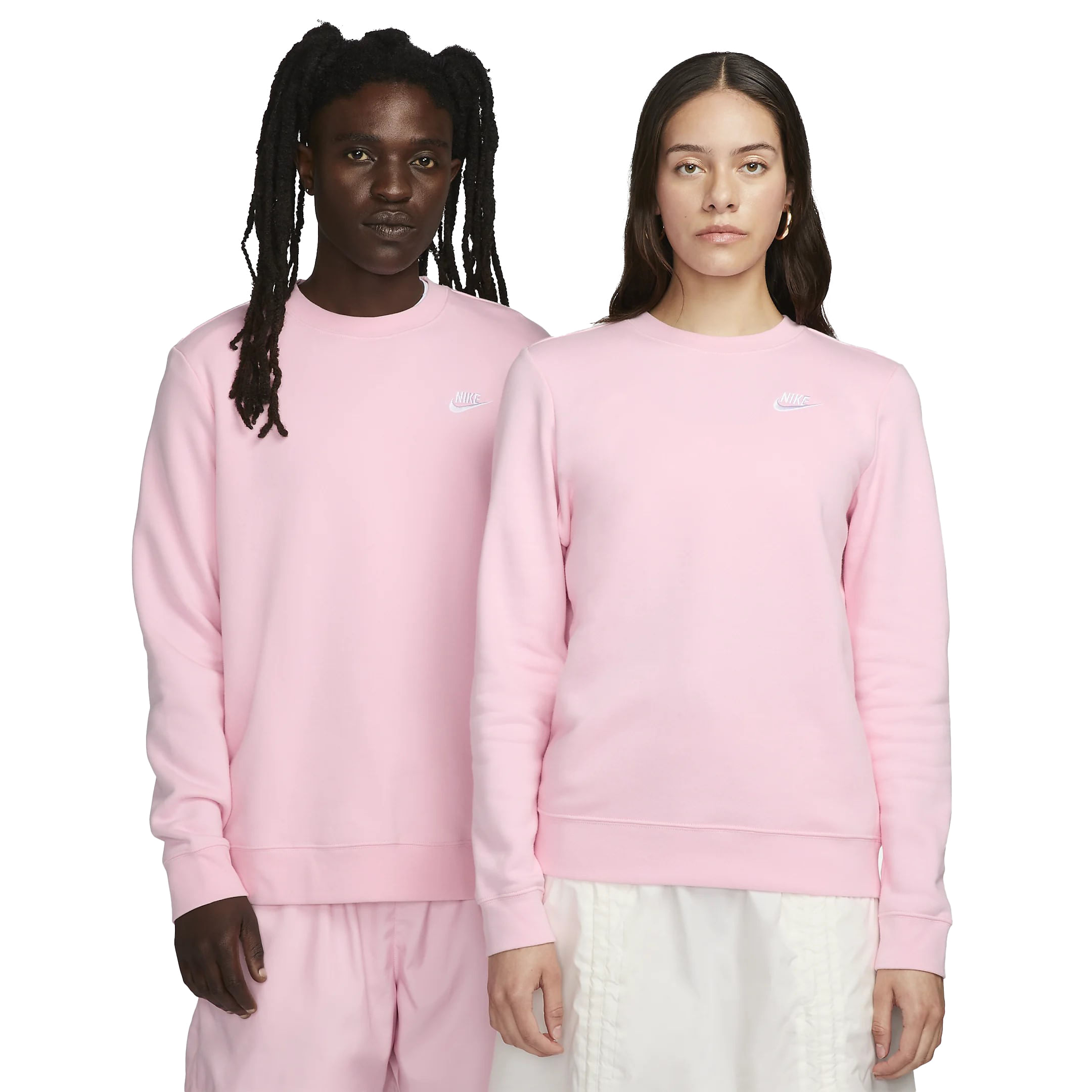Nike-Sportswear-Club-Fleece-Crew-Neck-Sweatshirt-Med-Soft-Pink---White