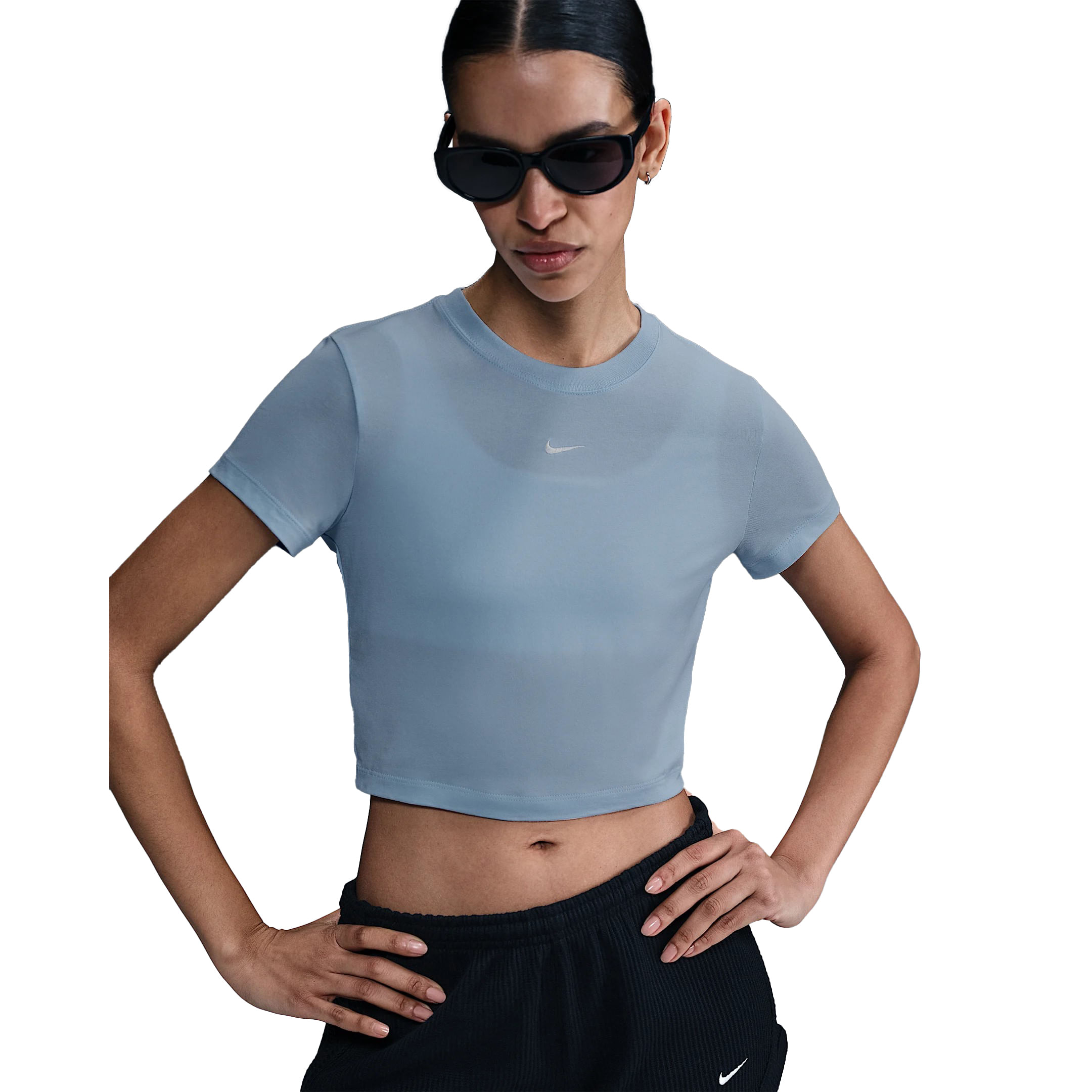 Nike Sportswear Chill Knit Cropped T-Shirt - Women's - Als.com