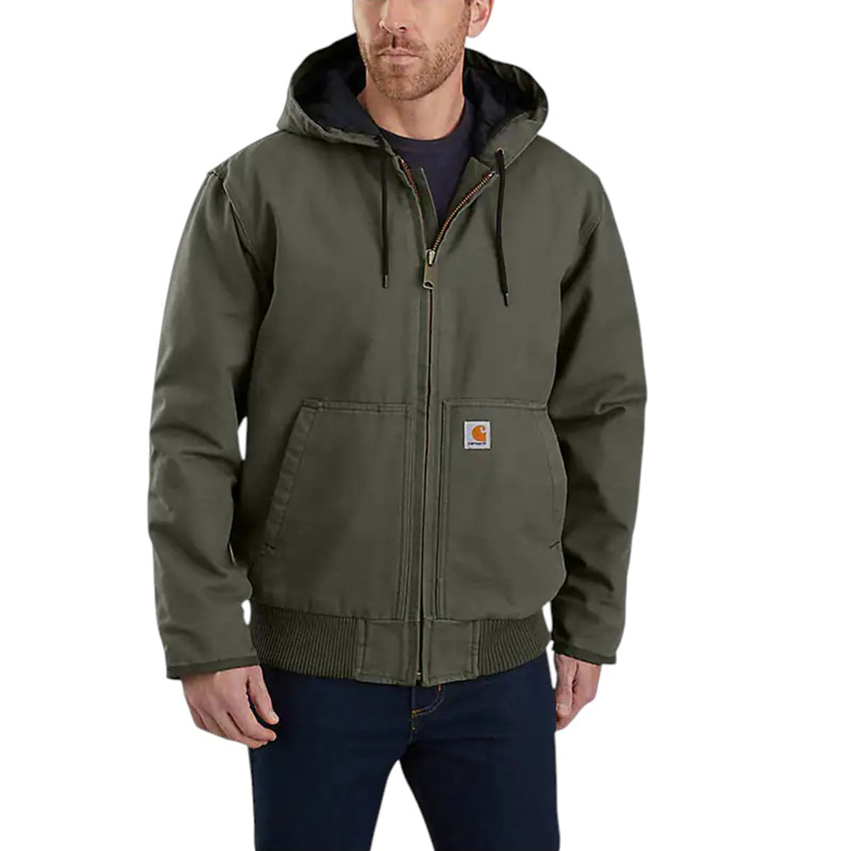 Carhartt Loose Fit Insulated Washed Duck Active Jacket