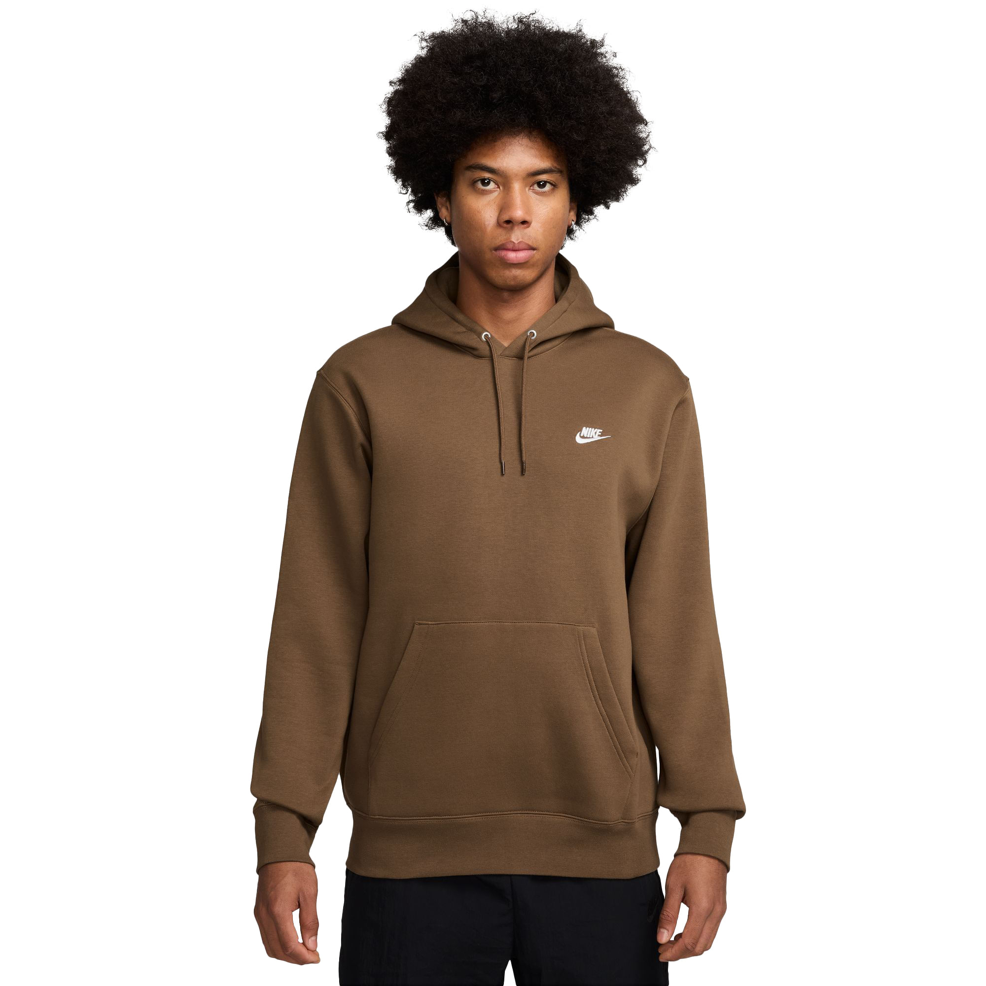 Nike-Club-Pullover-Fleece-Hoodie---Men-s--Mosswood-Brown---Mosswood-Brown---White