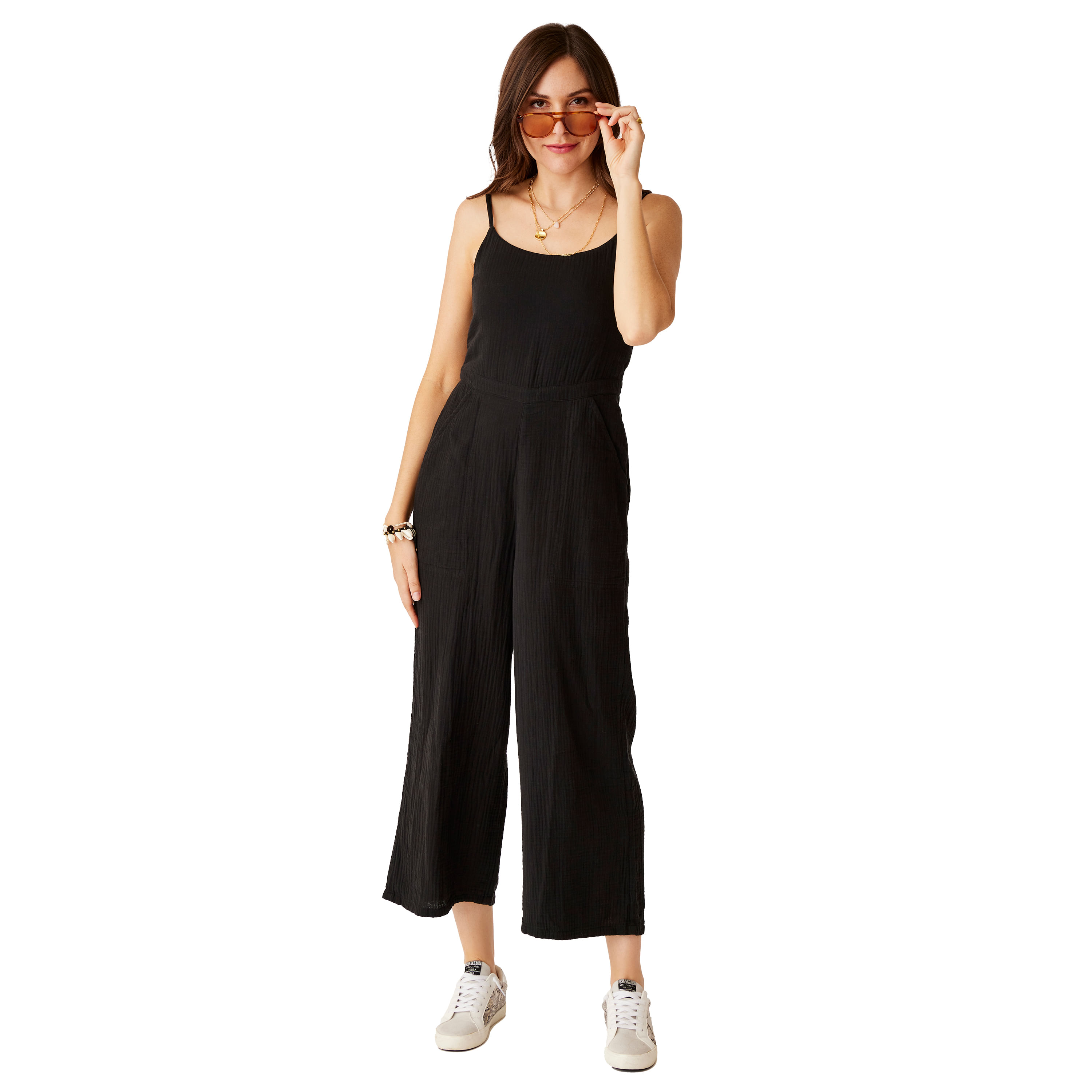 Carve-Designs-Knox-Gauze-Jumpsuit----Women-s-Black