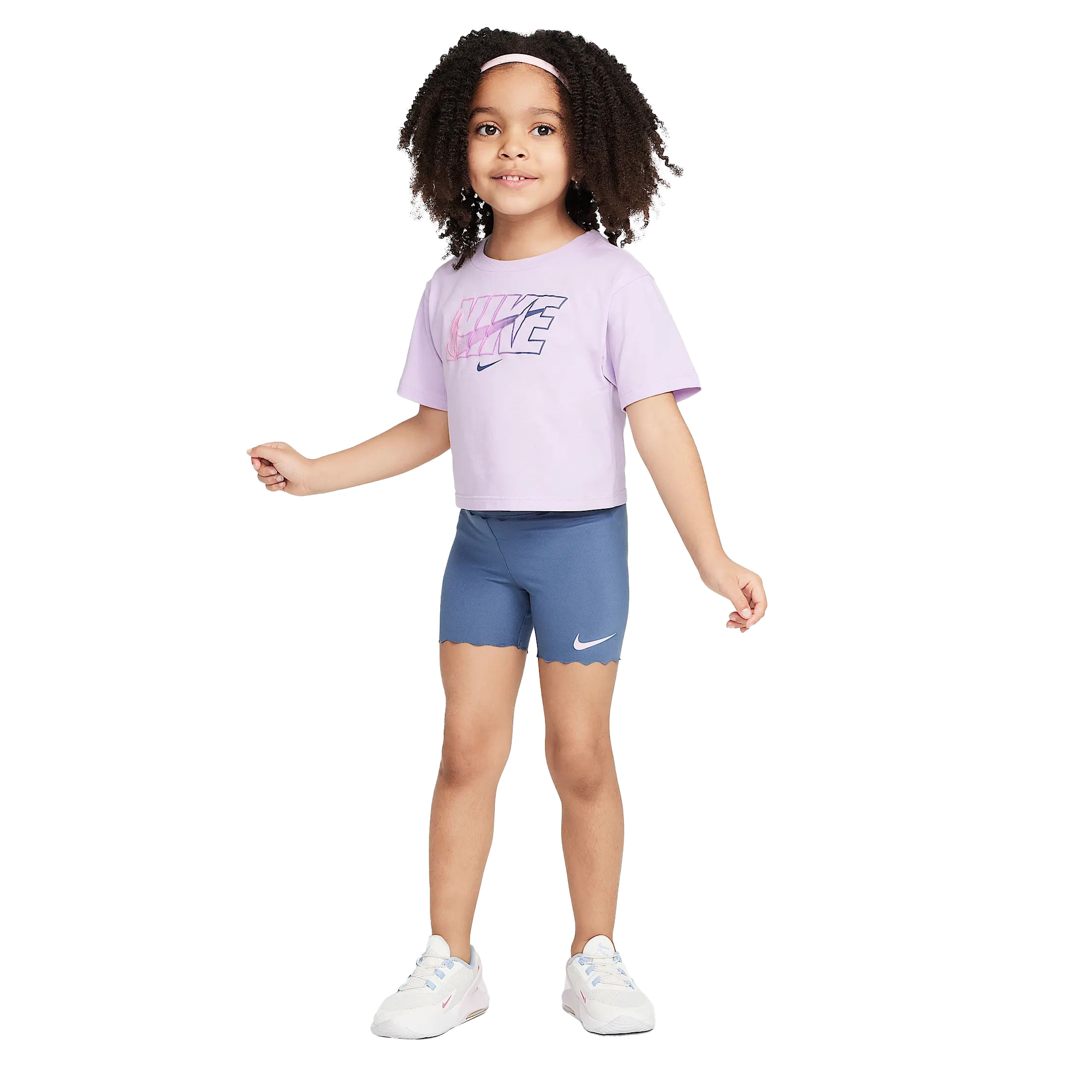 Nike Swoosh Motion Bike Short and Top Set Toddler