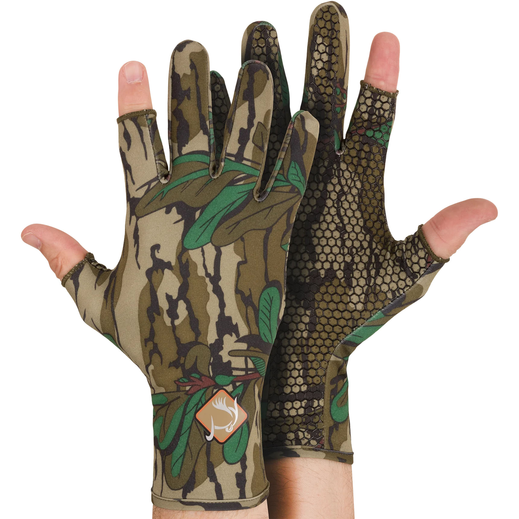 Drake-Waterfowl-Performance-Stretch-Fit-Shooter-Turkey-Glove---Men-s-Greenleaf
