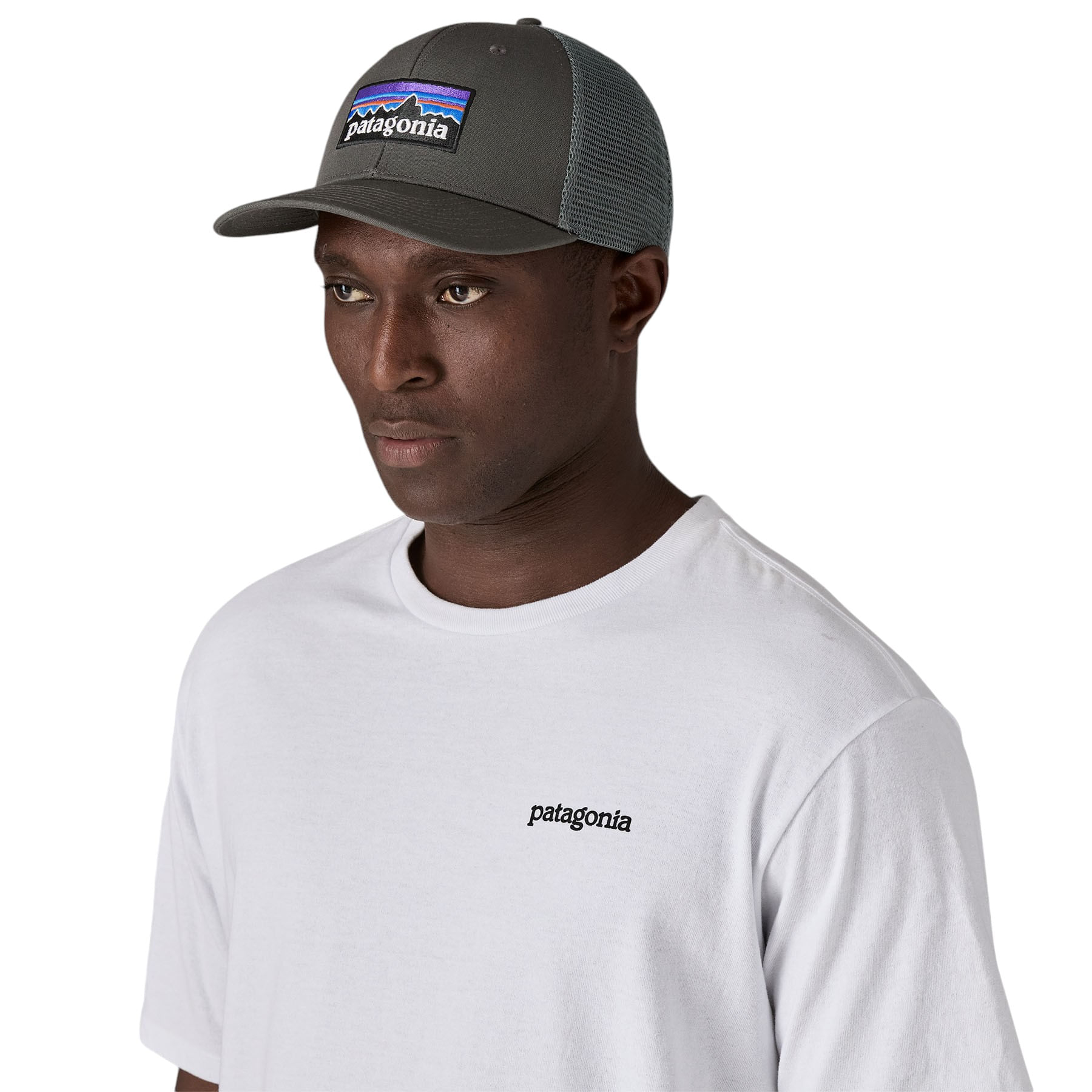Patagonia-P-6-Logo-Trucker-Hat-Forge-Grey
