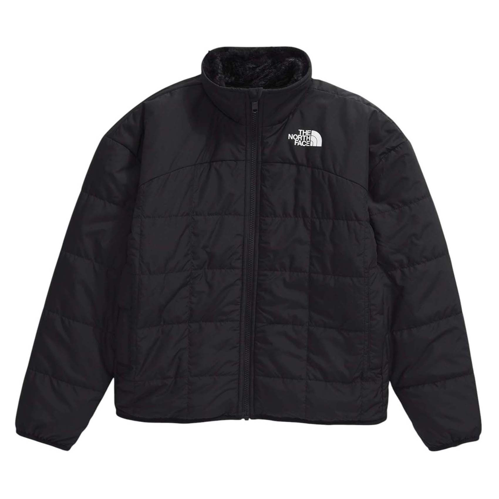 The-North-Face-Reversible-Shasta-Full-Zip-Jacket---Girls--TNF-Black