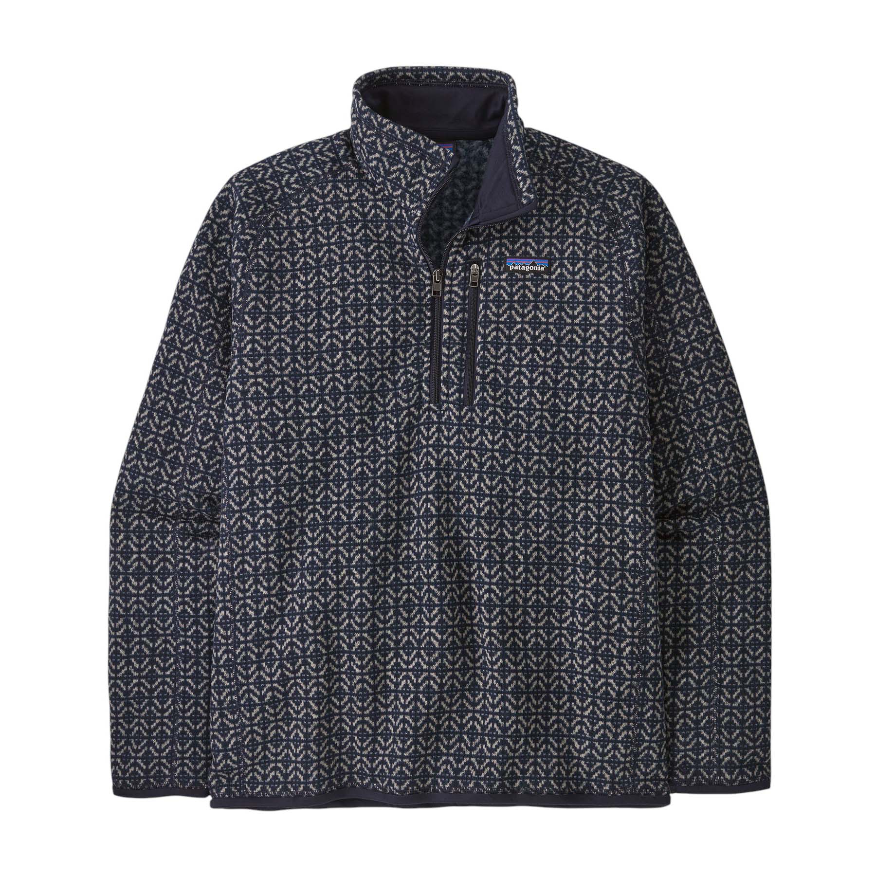 Patagonia-Better-Sweater-Quarter-Zip-Fleece-Jacket---Men-s-Scales--Sunken-Blue