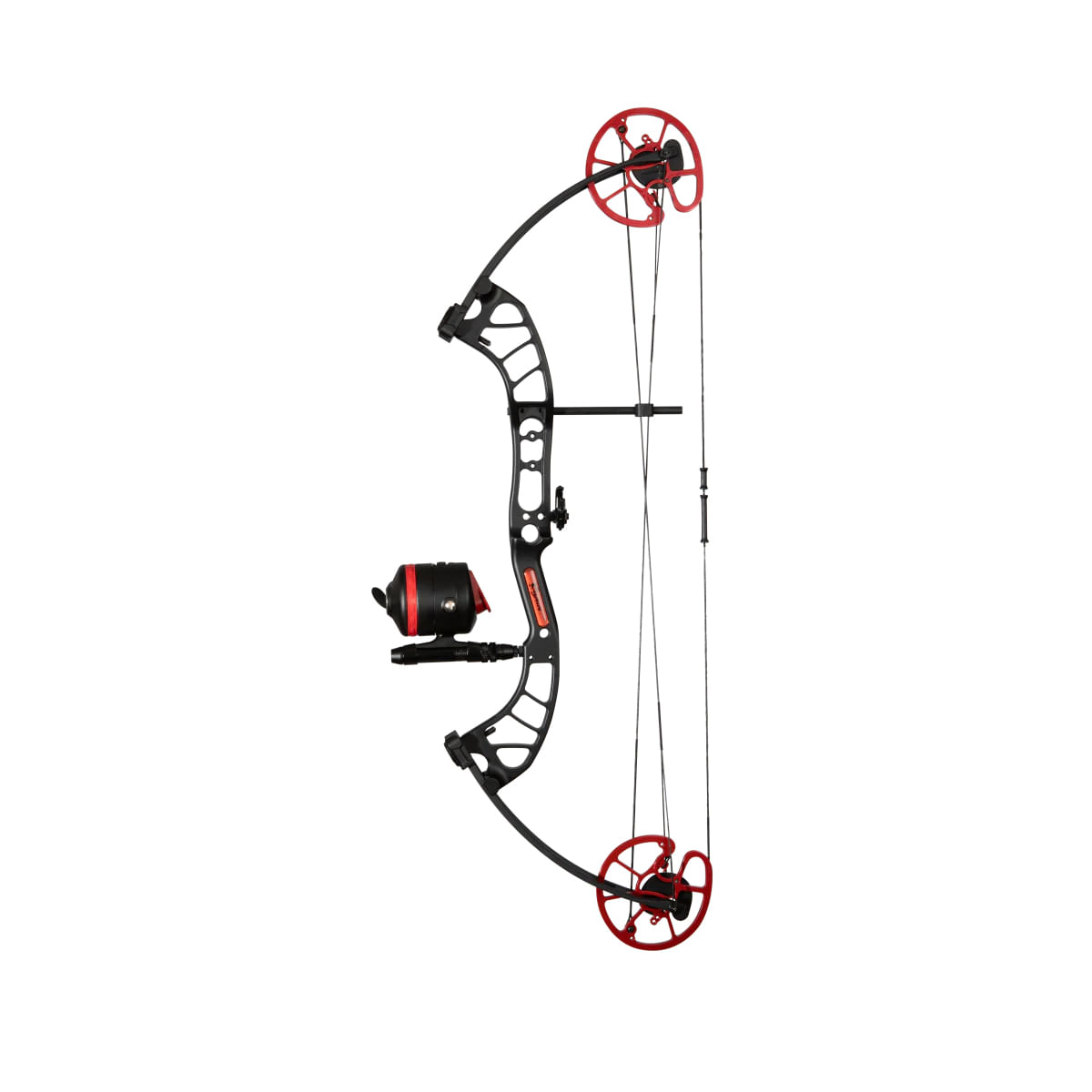 Cajun-Bowfishing-Shore-Runner-EVS-Bow-Black---Red