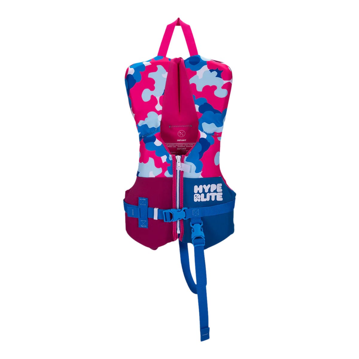 Hyperlite-Indy-CGA-Neo-Lifevest-Girls---Infant-Blue---Maroon