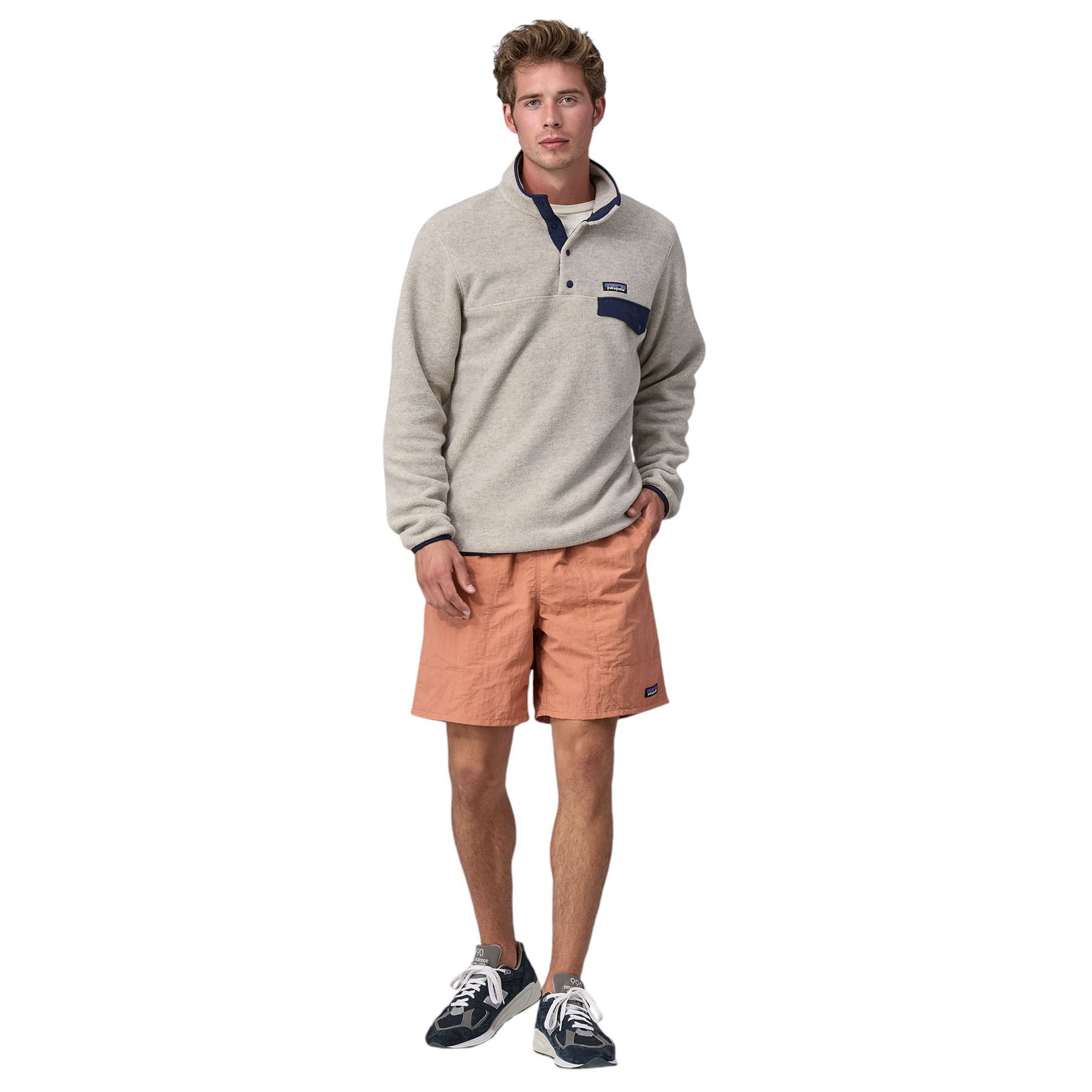 Patagonia-Lightweight-Synchilla-Snap-T-Fleece-Pullover---Men-s-Oatmeal-Heather