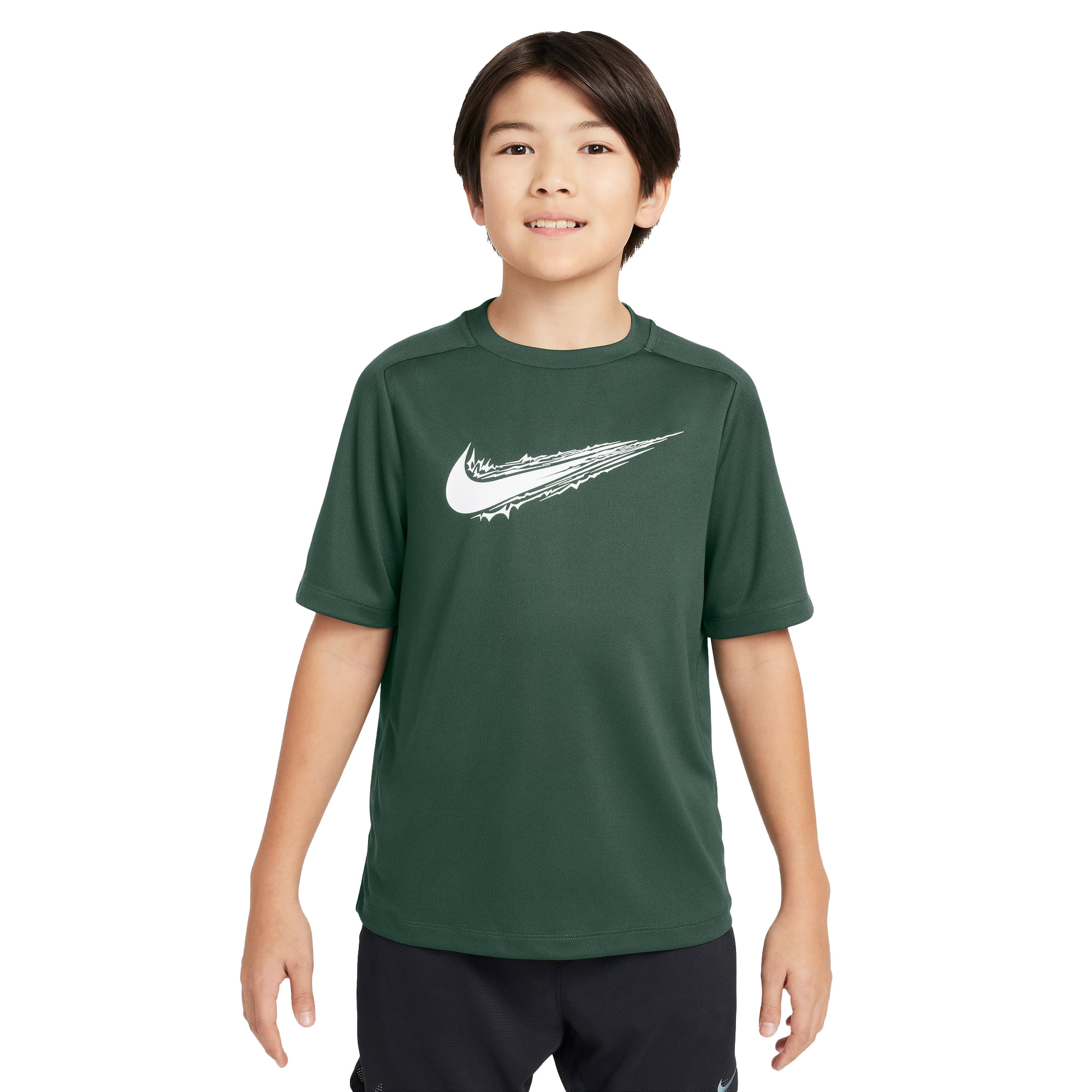 Nike-Multi-Dri-FIT-Short-Sleeve-Top---Boys--Fir---White