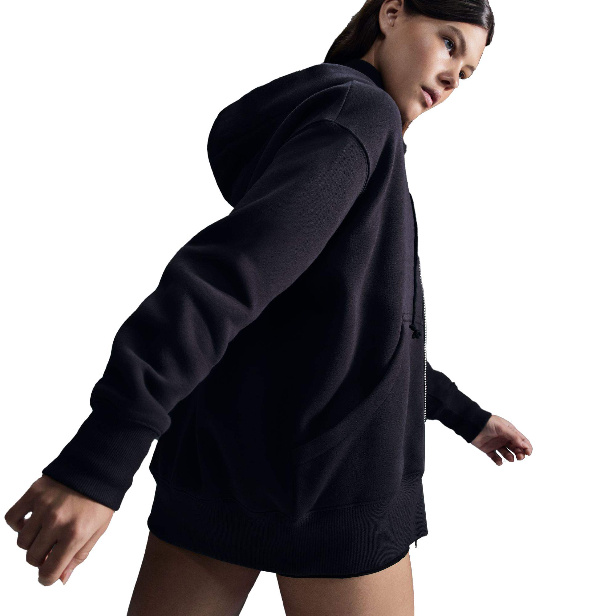 Nike NSW Phoenix Fleece FZ Oversized Hoodie - Women's - Als.com