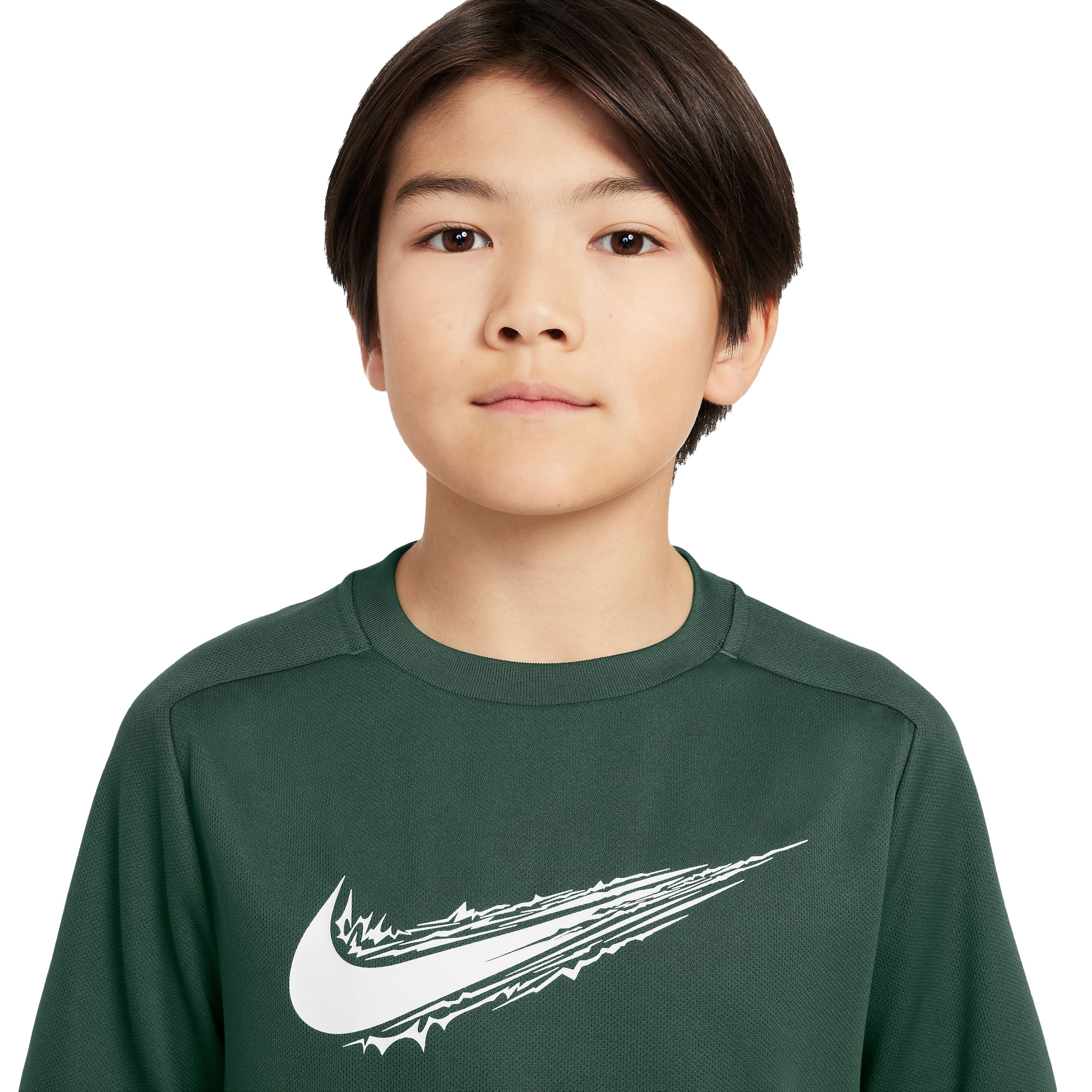 Nike-Multi-Dri-FIT-Short-Sleeve-Top---Boys--Fir---White