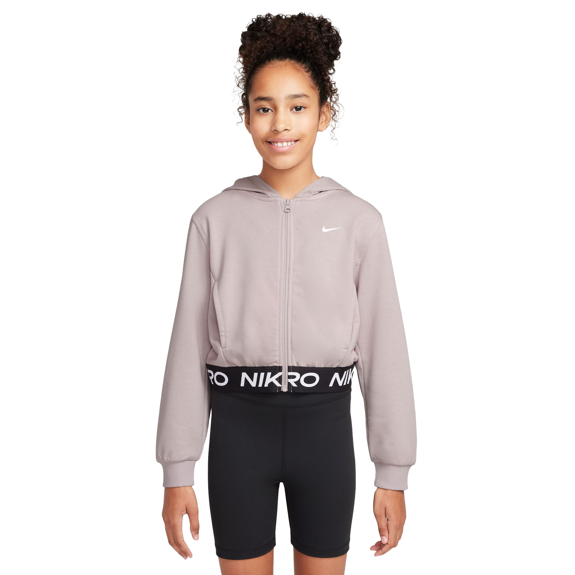Nike-NP-Dri-FIT-FZ-Fleece-Hoody---Girls--Platinum-Violet---Platinum-Violet---White