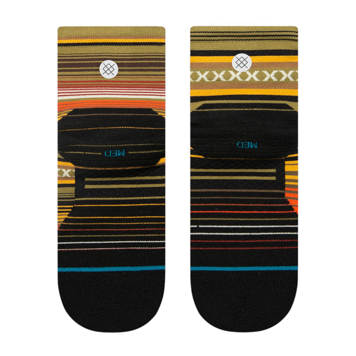 STANCE-SOCK-CURREN-LIGHT-QUARTER-Olive