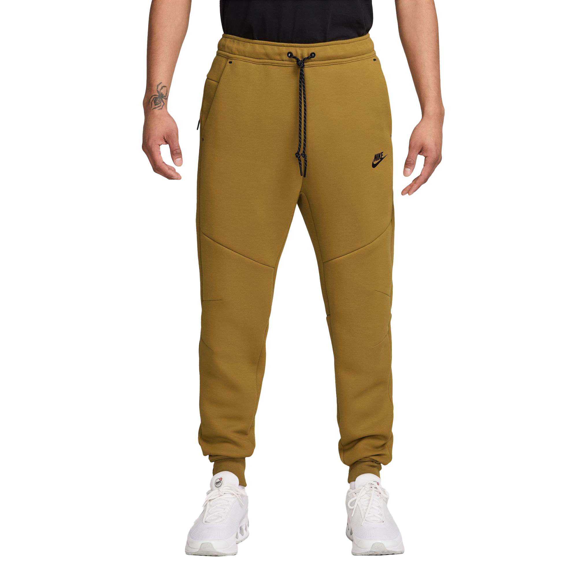 Nike-Tech-Fleece-Joggers---Men-s-Ochre---Black
