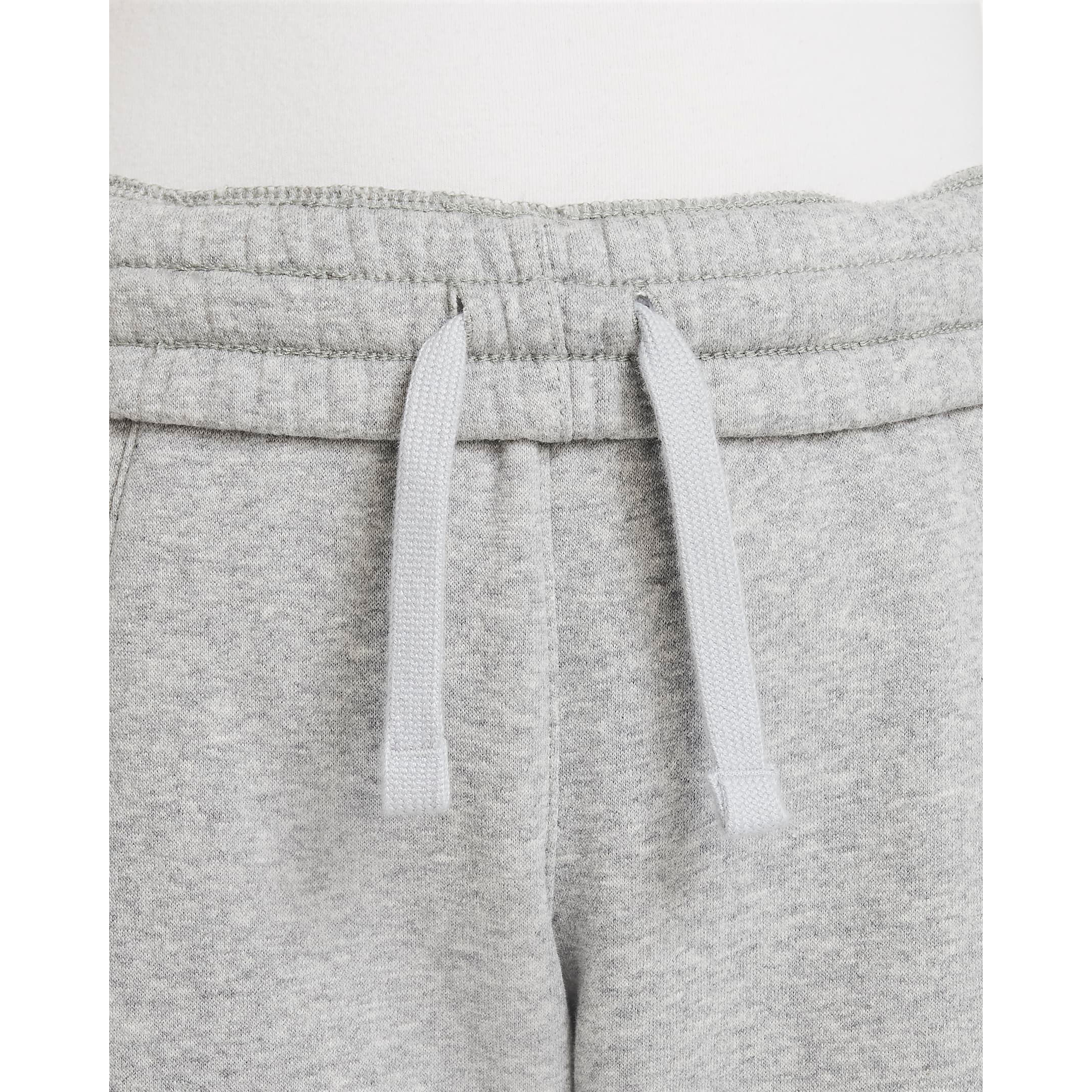 Nike-NSW-Club-Fleece-HBR-Jogger---Youth-Dark-Grey-Heather---Base-Grey---White