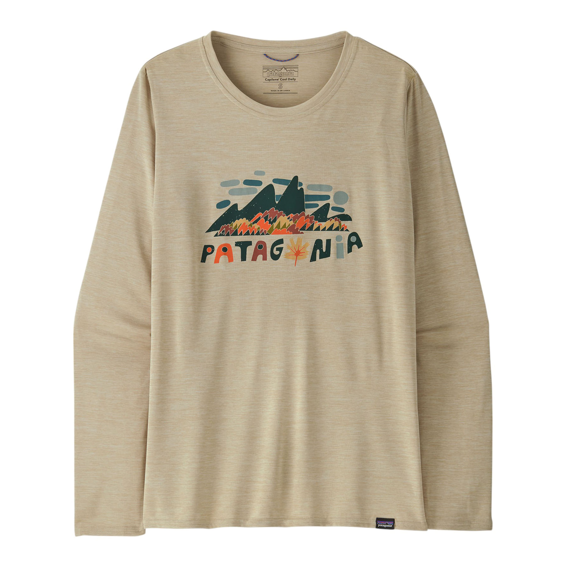 Patagonia-Long-Sleeved-Capilene-Cool-Daily-Shirt---Women-s-Fitz-Roy-Foliage---Pumice-X-Dye