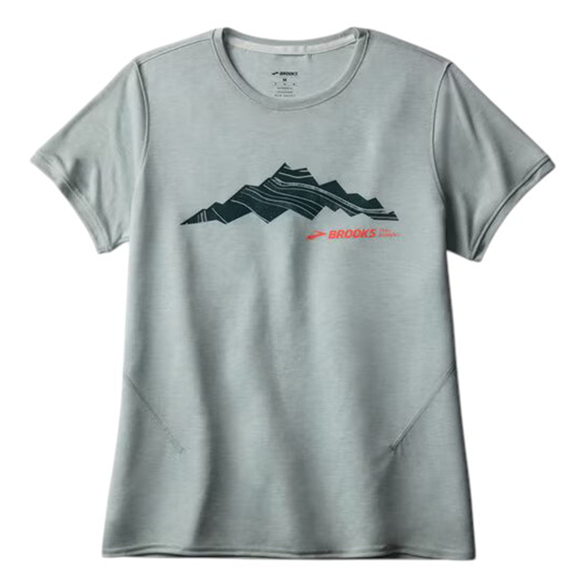 Brooks-Distance-Short-Sleeve-3.0-Shirt---Women-s-Heather-Bit-Of-Blue---Out-of-Range