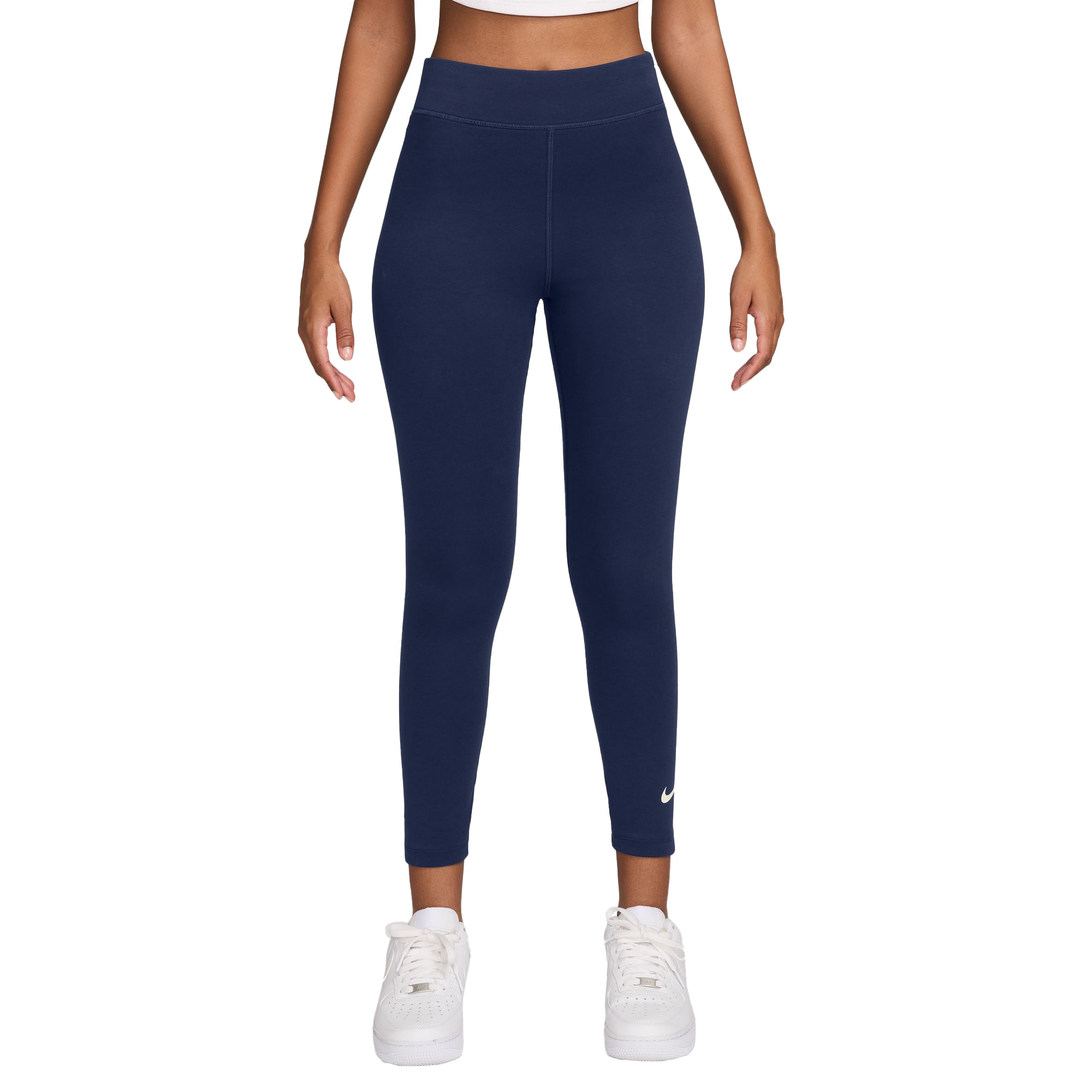 Nike-NSW-Cassic-High-Rise-7-8-LBR-Tight---Women-s-Midnight-Navy---Sail