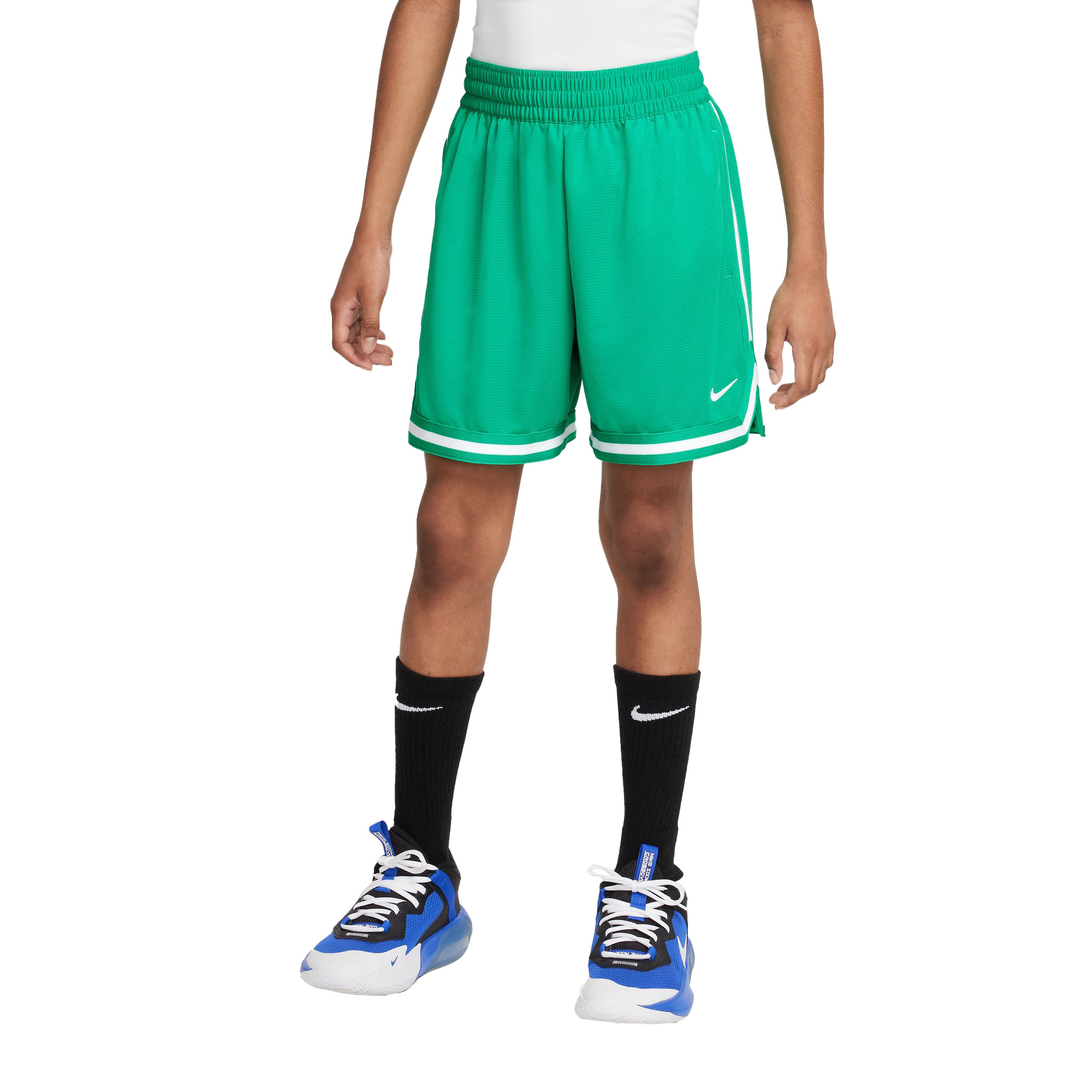 Nike-DNA-5--Basketball-Short---Youth-Stadium-Green---White